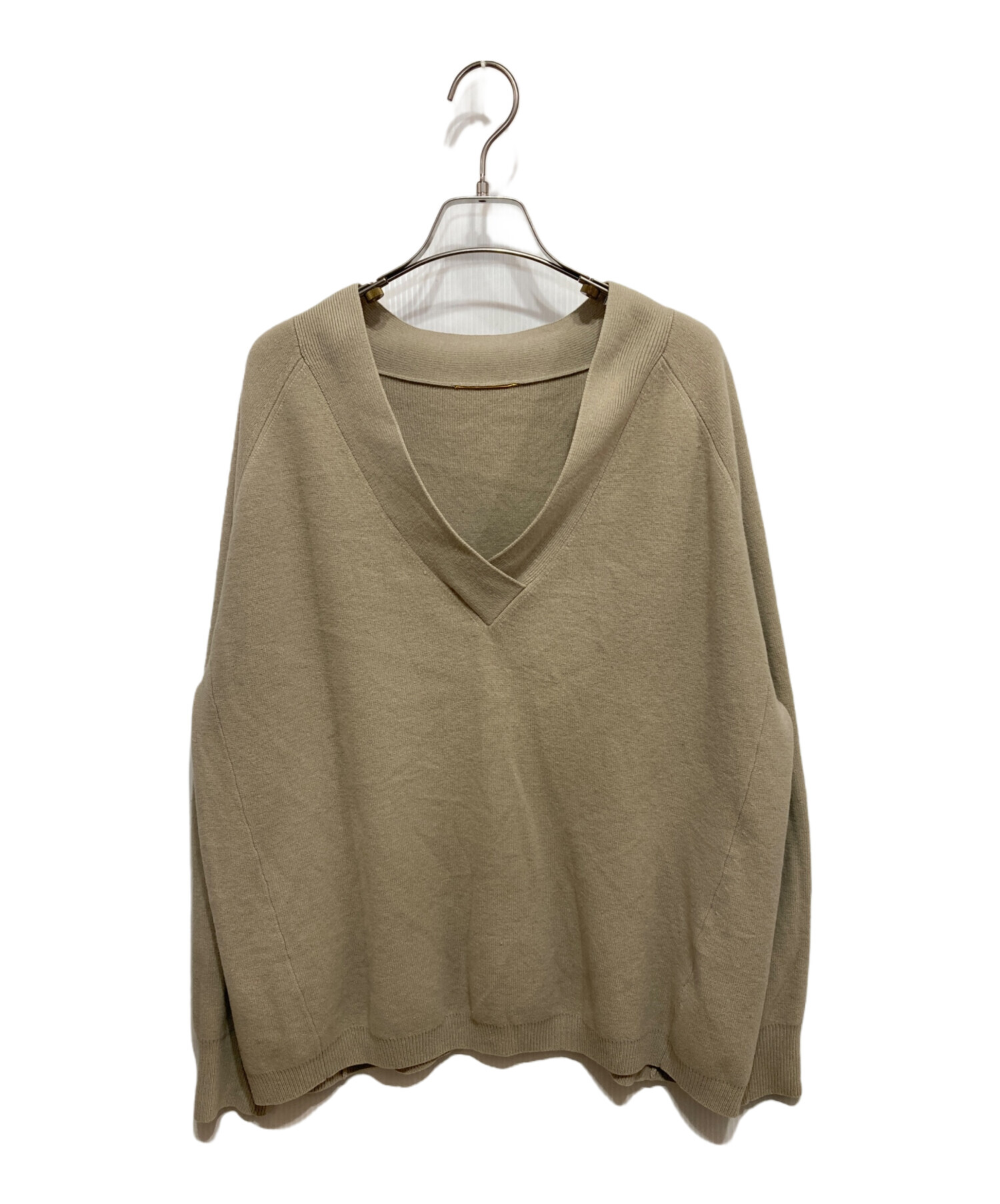 美品✨Deuxieme Classe ミドルゲージVプルオーバーニット カシミヤ