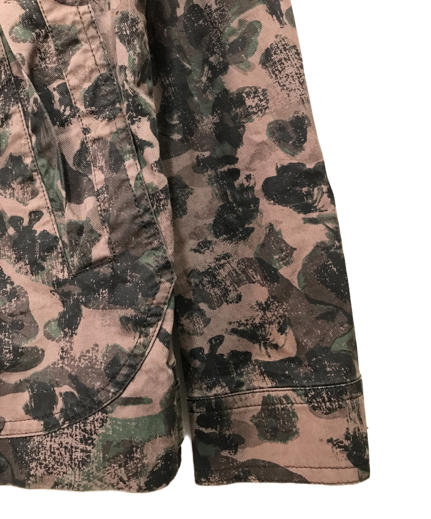 【 レア 】オニツカタイガー×アンドレアポンピリオ メッシュTシャツ 激レア オニツカタイガー✕ANDREA POMPILIO ダメージ加工Tシャツ