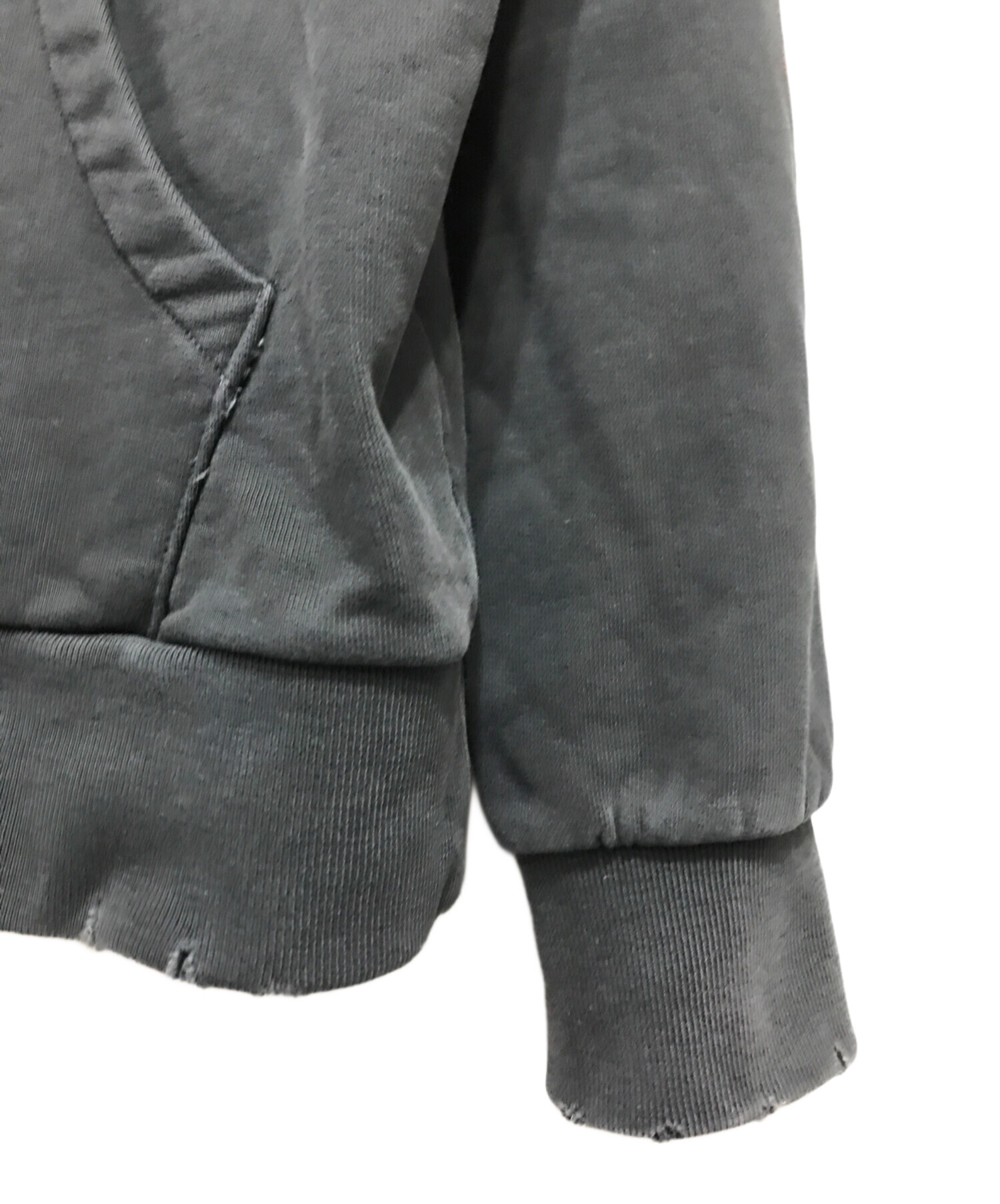 中古・古着通販】DROPDEAD (ドロップデッド) ユーズド加工パーカー