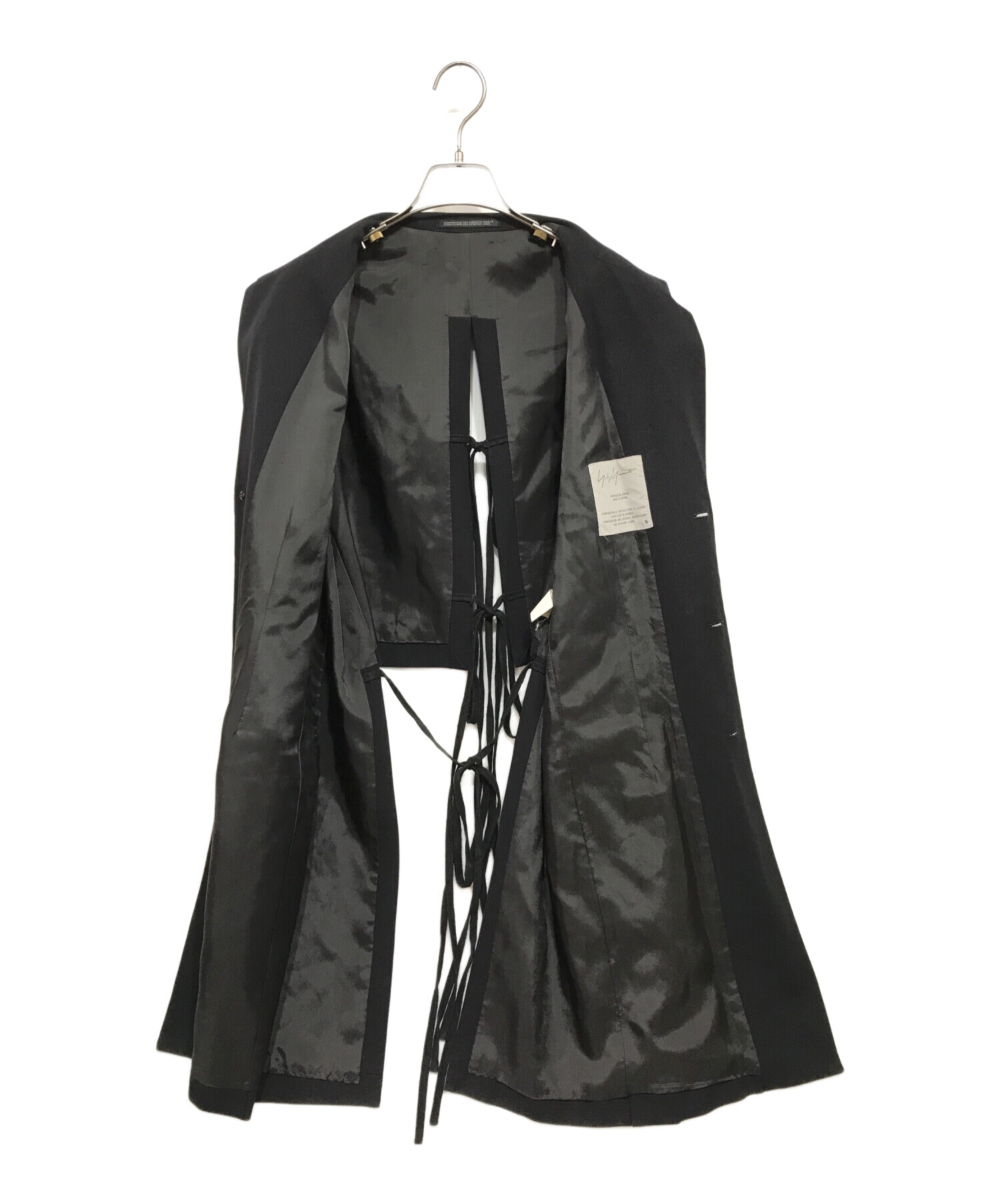 中古・古着通販】YOHJI YAMAMOTO (ヨウジヤマモト) バックリボンウール 