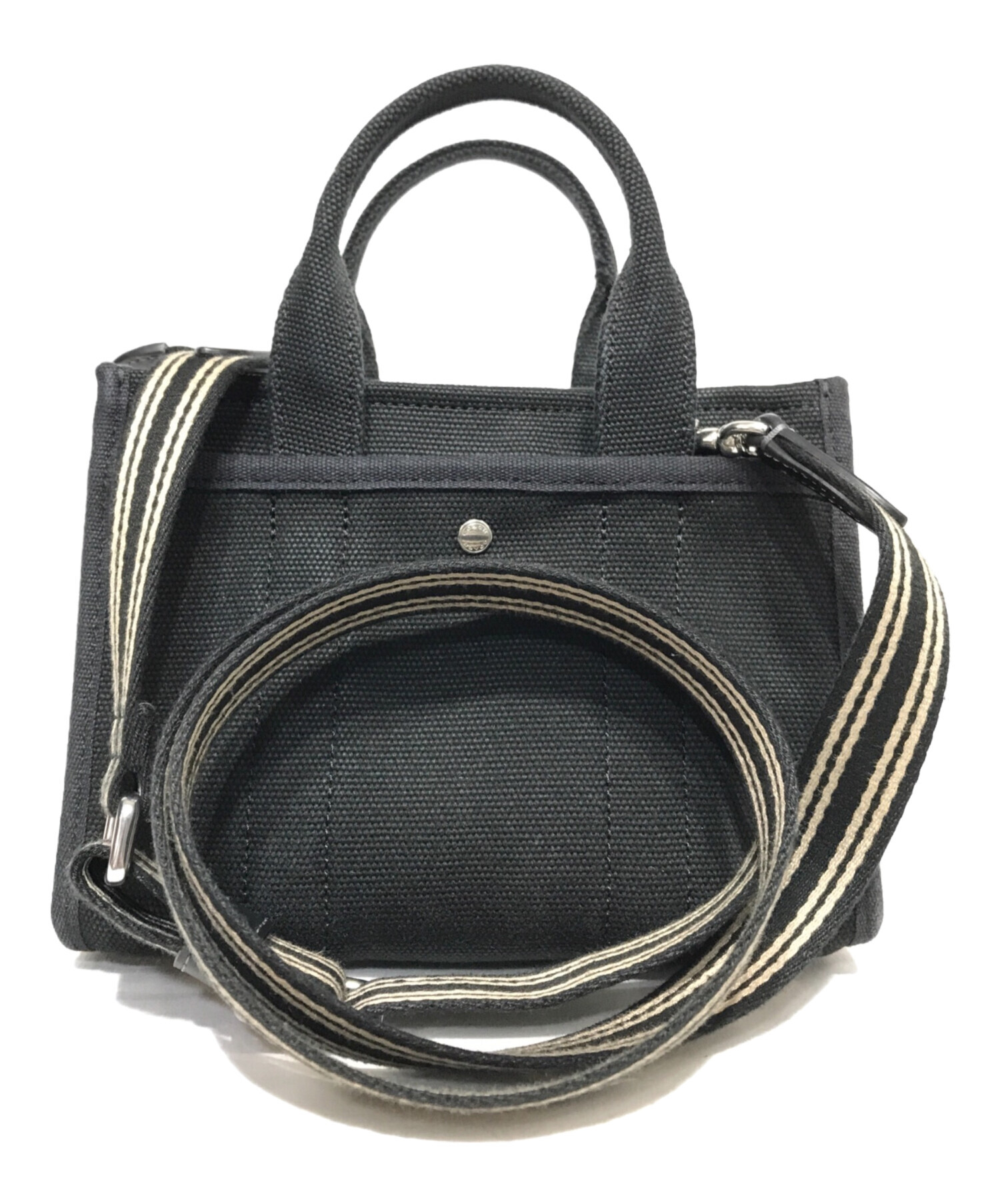 中古・古着通販】COACH (コーチ) カーゴ トート バッグ 20 ブラック 