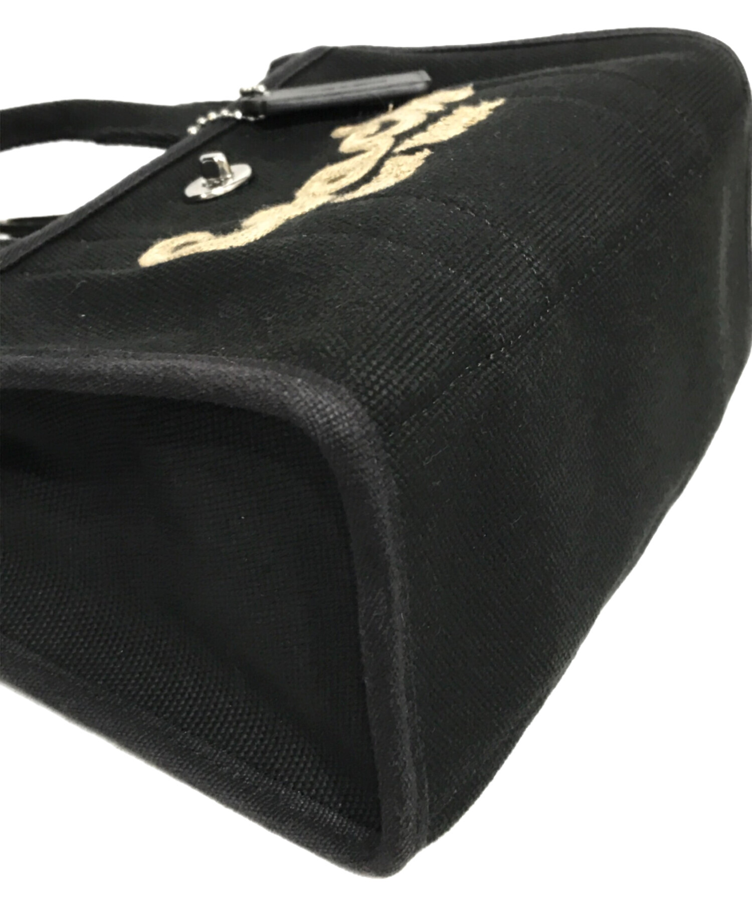 中古・古着通販】COACH (コーチ) カーゴ トート バッグ 20 ブラック 