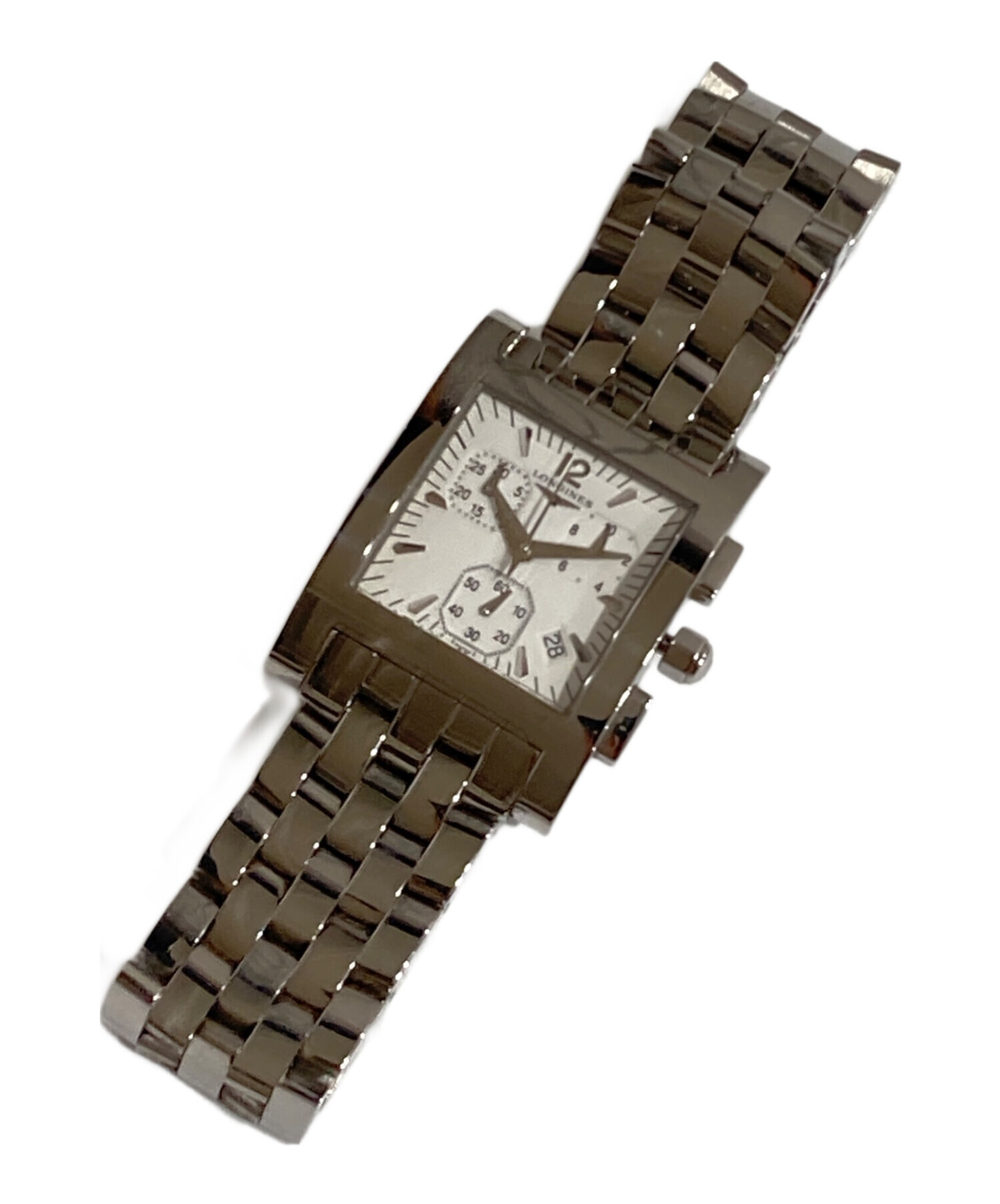 中古・古着通販】LONGINES (ロンジン) クロノグラフ スクエアフェイス