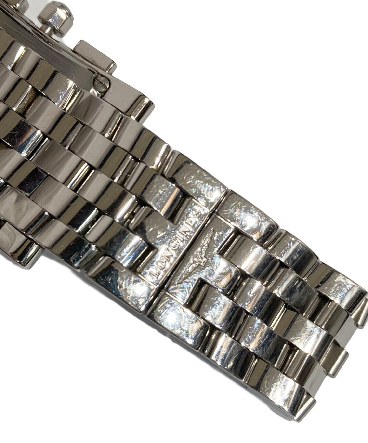 中古・古着通販】LONGINES (ロンジン) クロノグラフ スクエアフェイス 