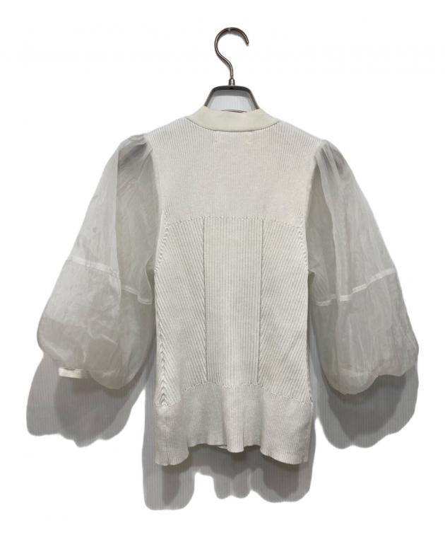 中古・古着通販】Adam et Rope (アダム エ ロペ) シアースリーブリブ 