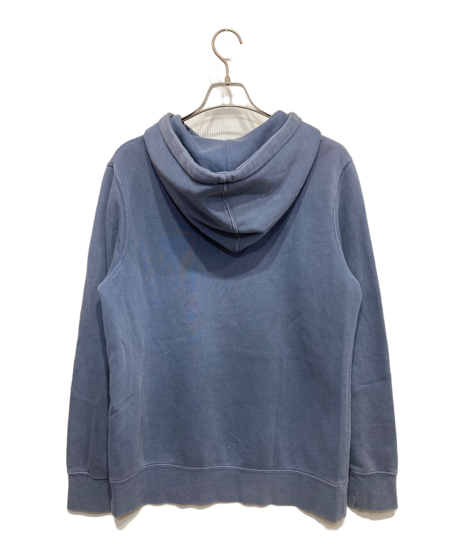 中古・古着通販】stussy (ステューシー) プルパーカー ブルー サイズ:S 