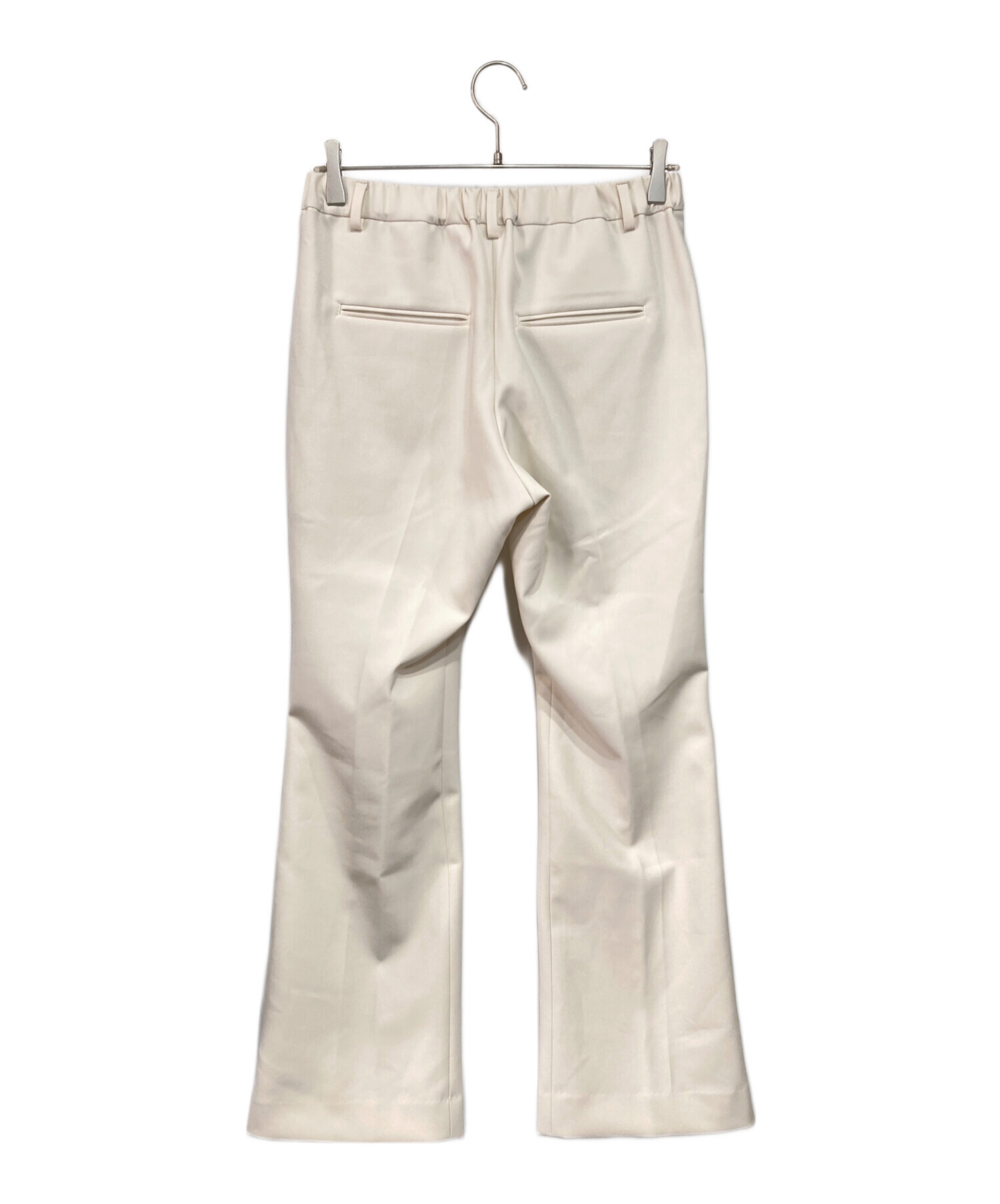 Whim Gazetteウィムガゼット フロントスリットパンツ38 オックス