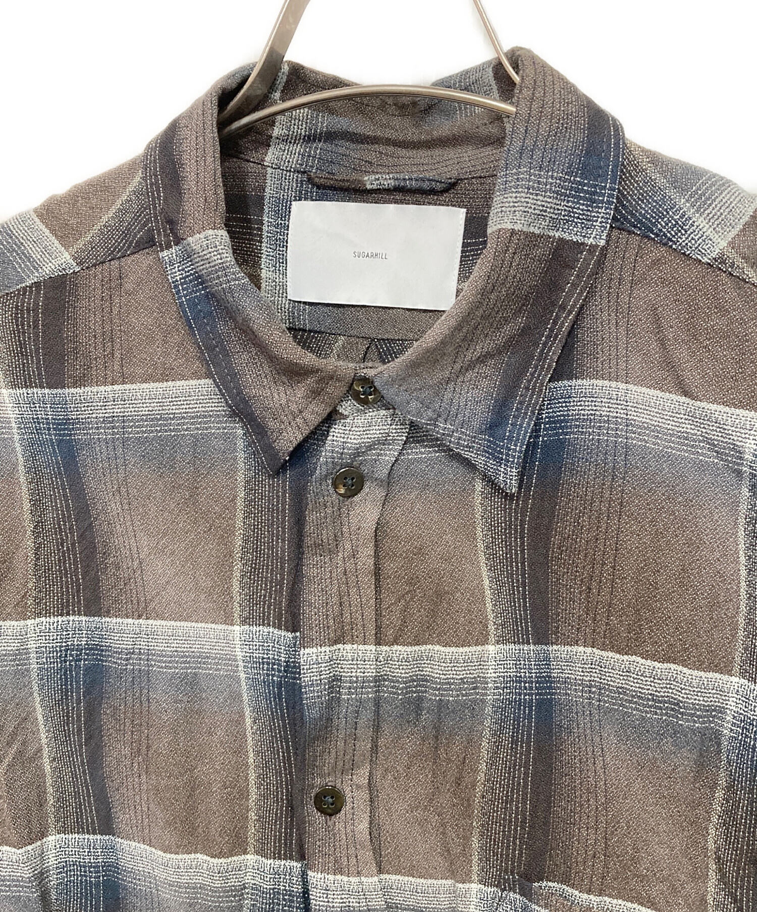 中古・古着通販】SUGARHILL (シュガーヒル) OMBRE PLAID STAGGER