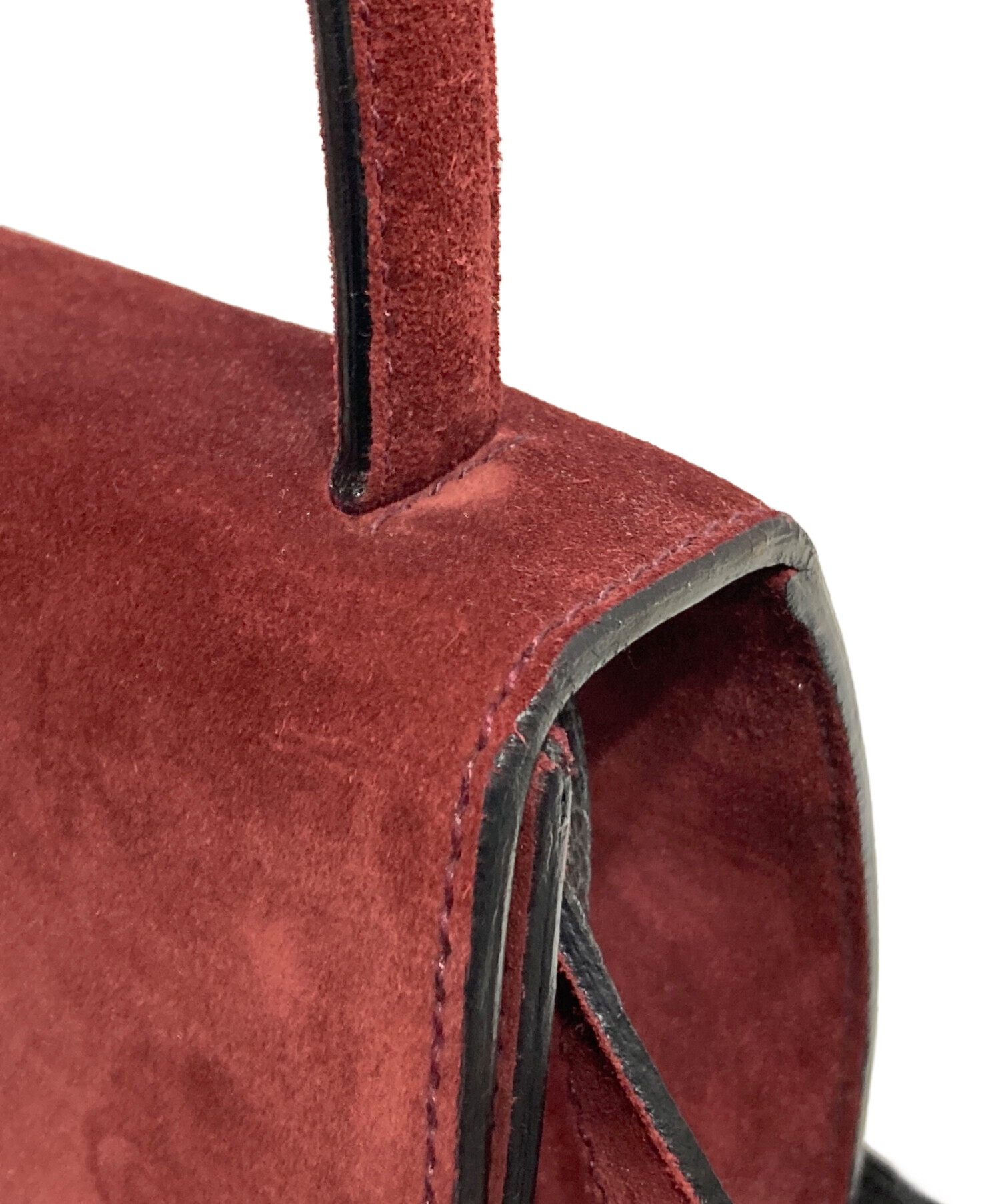 中古・古着通販】LOEWE (ロエベ) スエードトライアングルショルダー