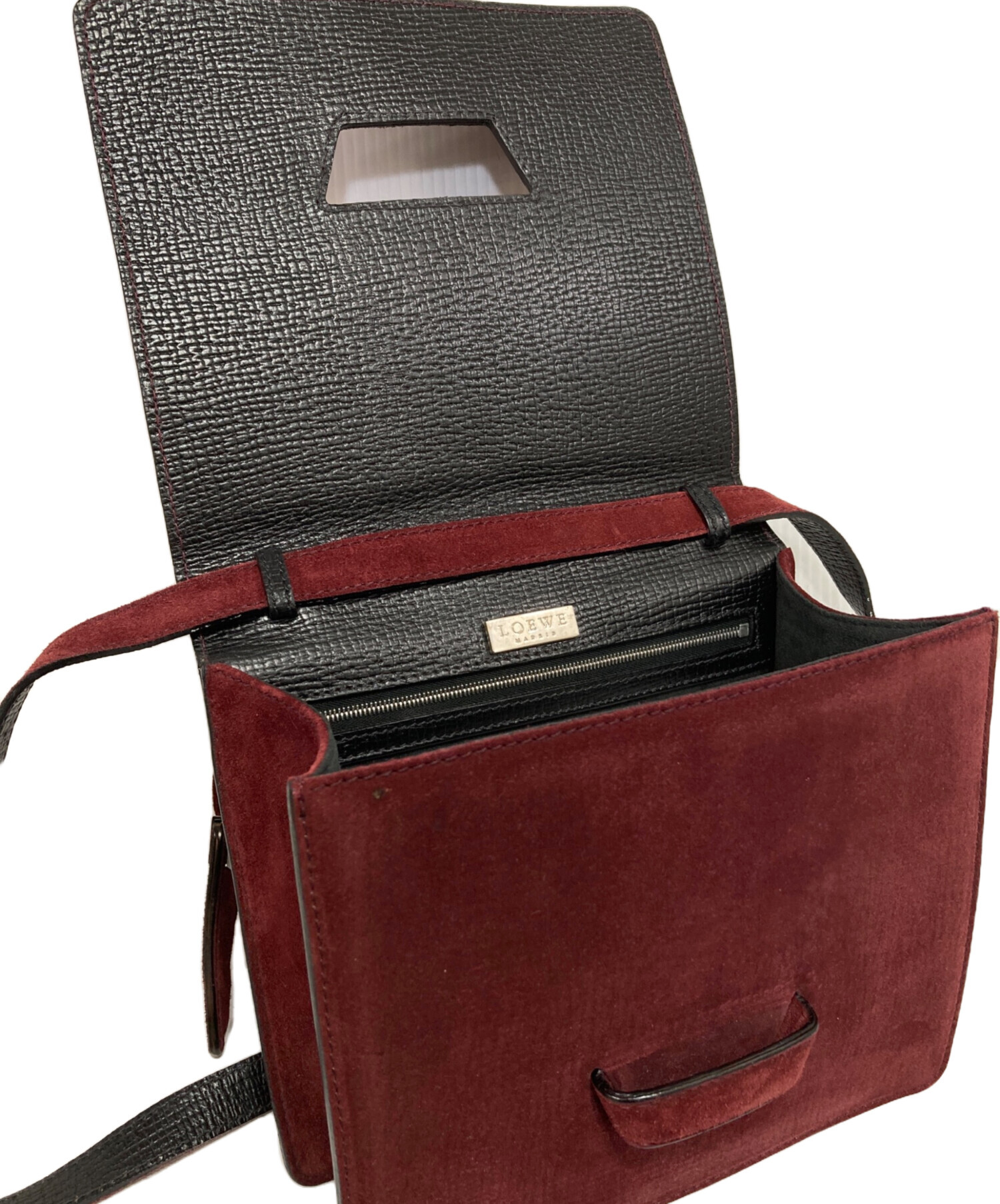 RITAO CHAN LOEWE 60周年 レッドスエード バッグ RITAO CHAN LOEWE 60