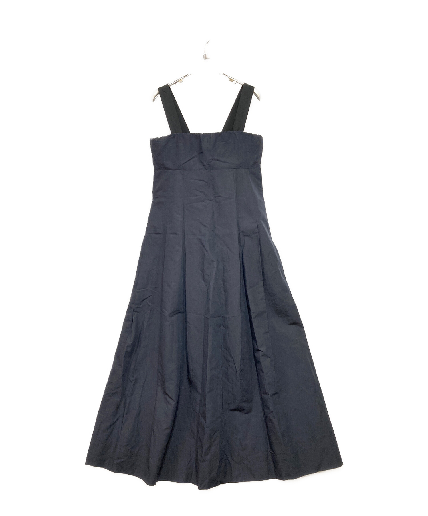 Scye(サイ) ハイカウンントコットンサテンサックワンピース ゆったり 上質