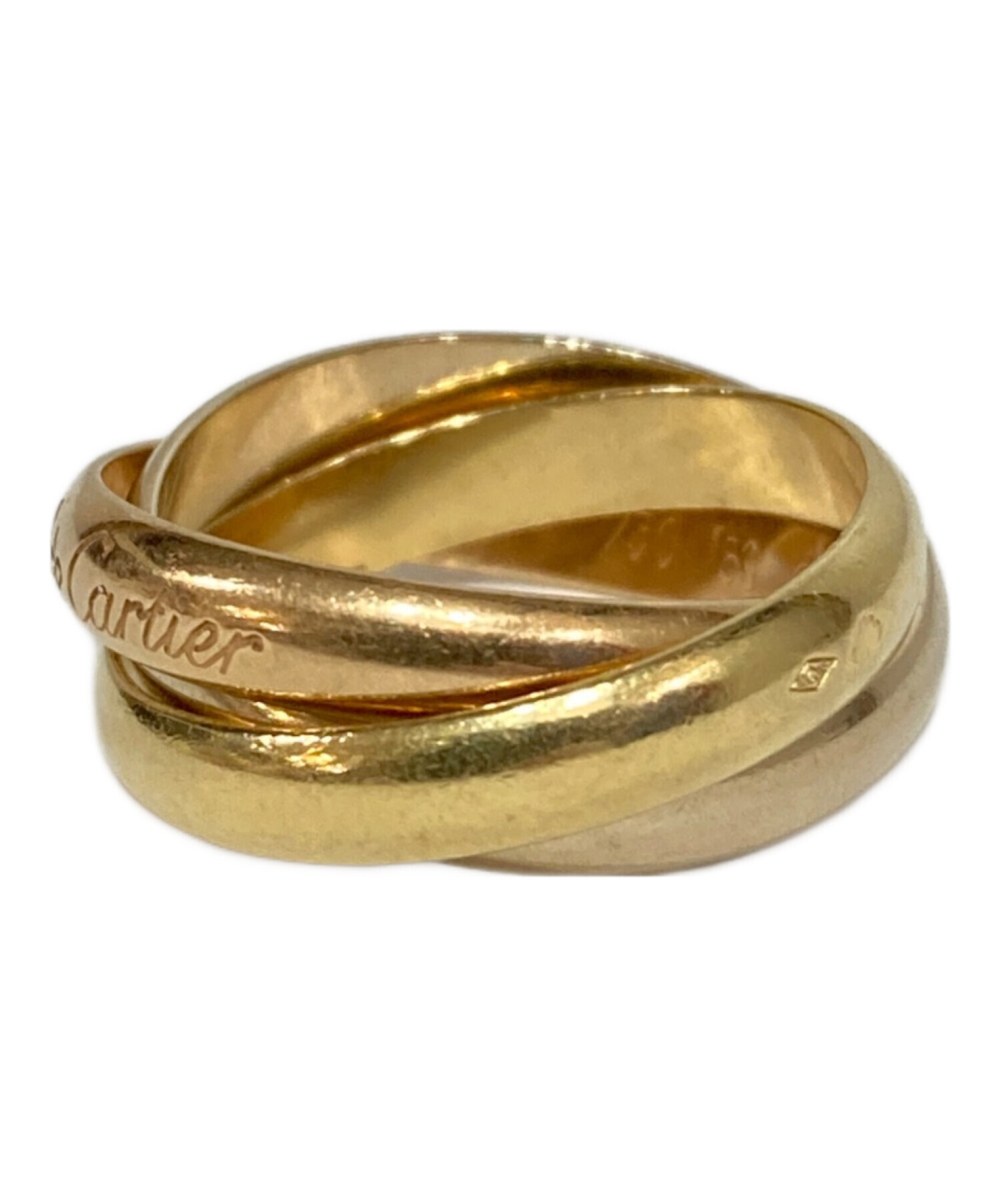 Cartier トリニティ リング サイズ53 XS 中古・古着通販】Cartier (カルティエ) トリニティリング サイズ:53