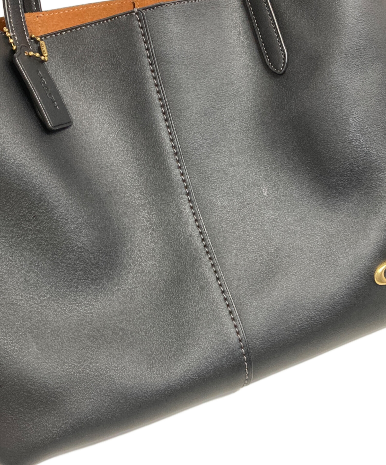 中古・古着通販】COACH (コーチ) ノース トート 32 ブラック｜ブランド