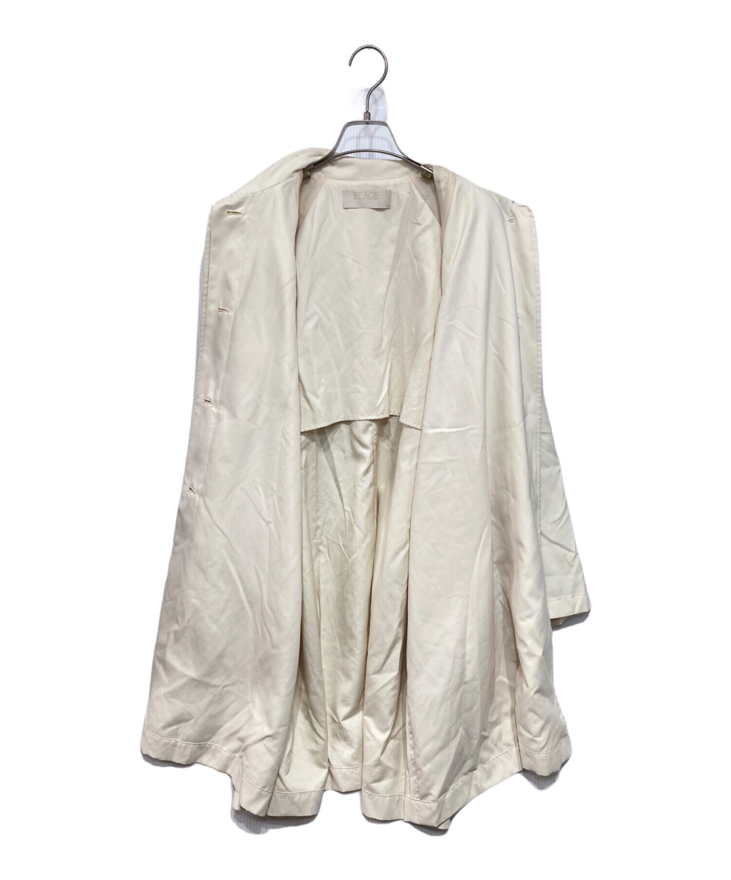 中古・古着通販】Plage (プラージュ) Ponchoコート ナチュラル サイズ