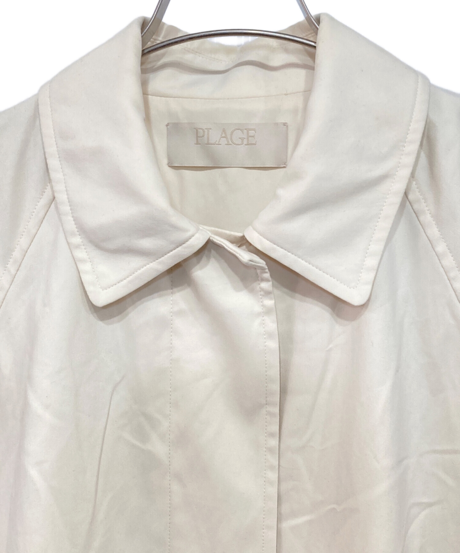 中古・古着通販】Plage (プラージュ) Ponchoコート ナチュラル サイズ