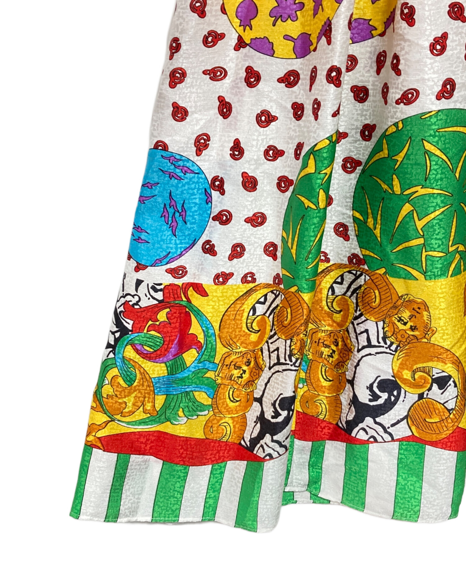 Diane Freis 総柄 七分袖 ワンピース ヴィンテージ ダイアンフレイス 中古・古着通販】Diane Freis (ダイアンフレイス) ヴィンテージ