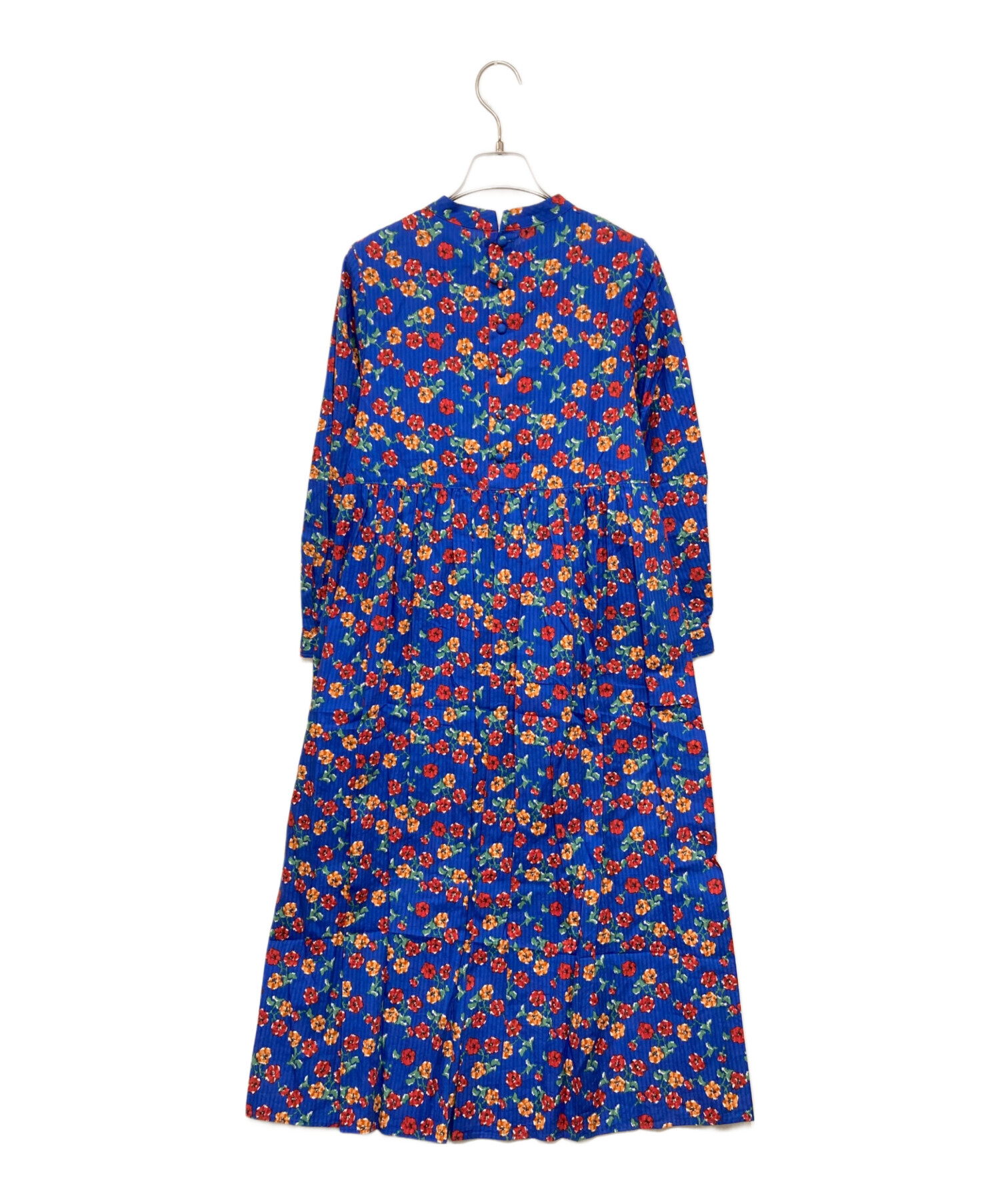 【完売アイテム】bulle de savon青空ワンピース 中古・古着通販】bulle de savon (ビュル デ サボン) フラワープリント