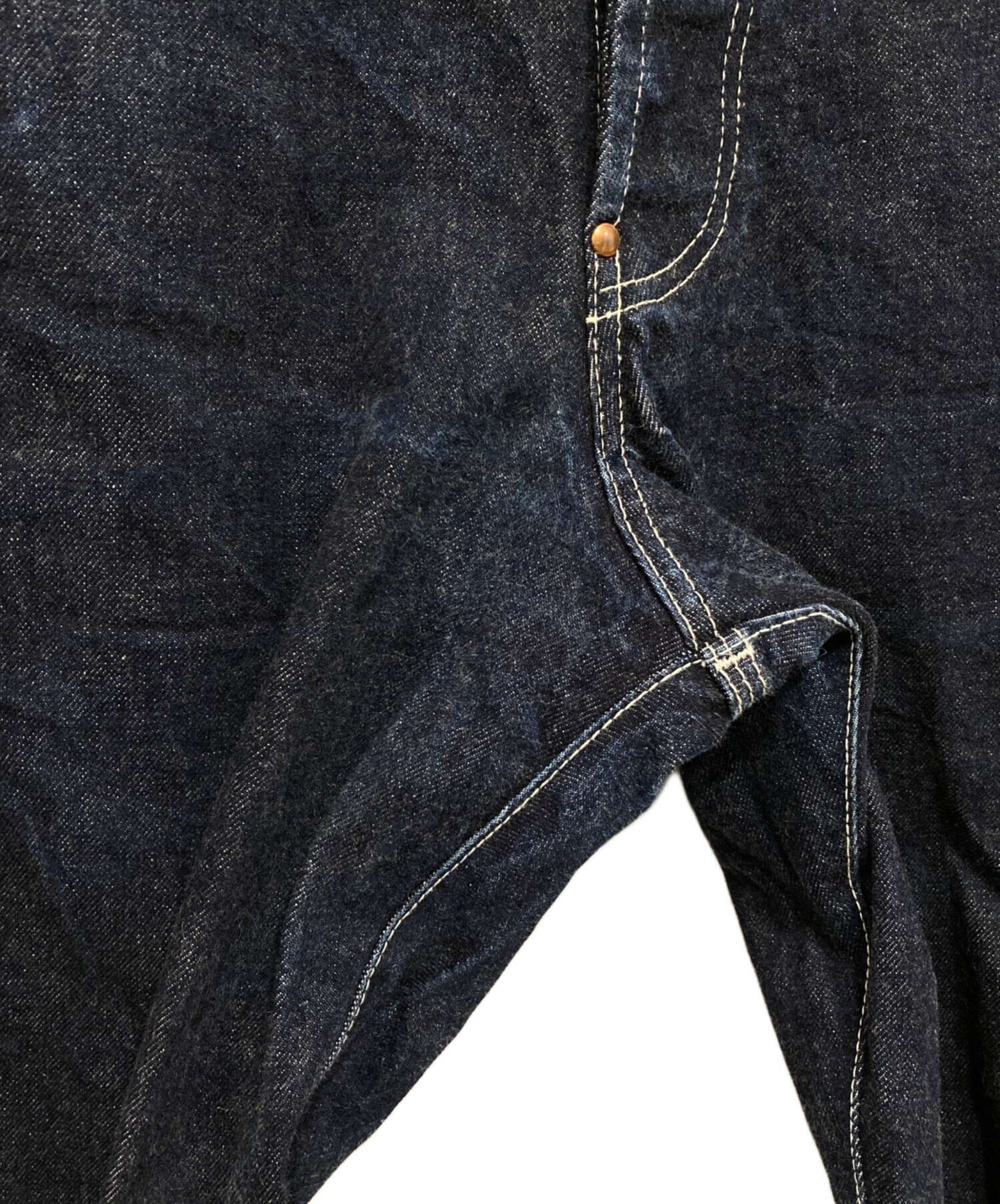 中古・古着通販】TENDER Co. (テンダー コー) 130 RINSE TAPERED JEANS