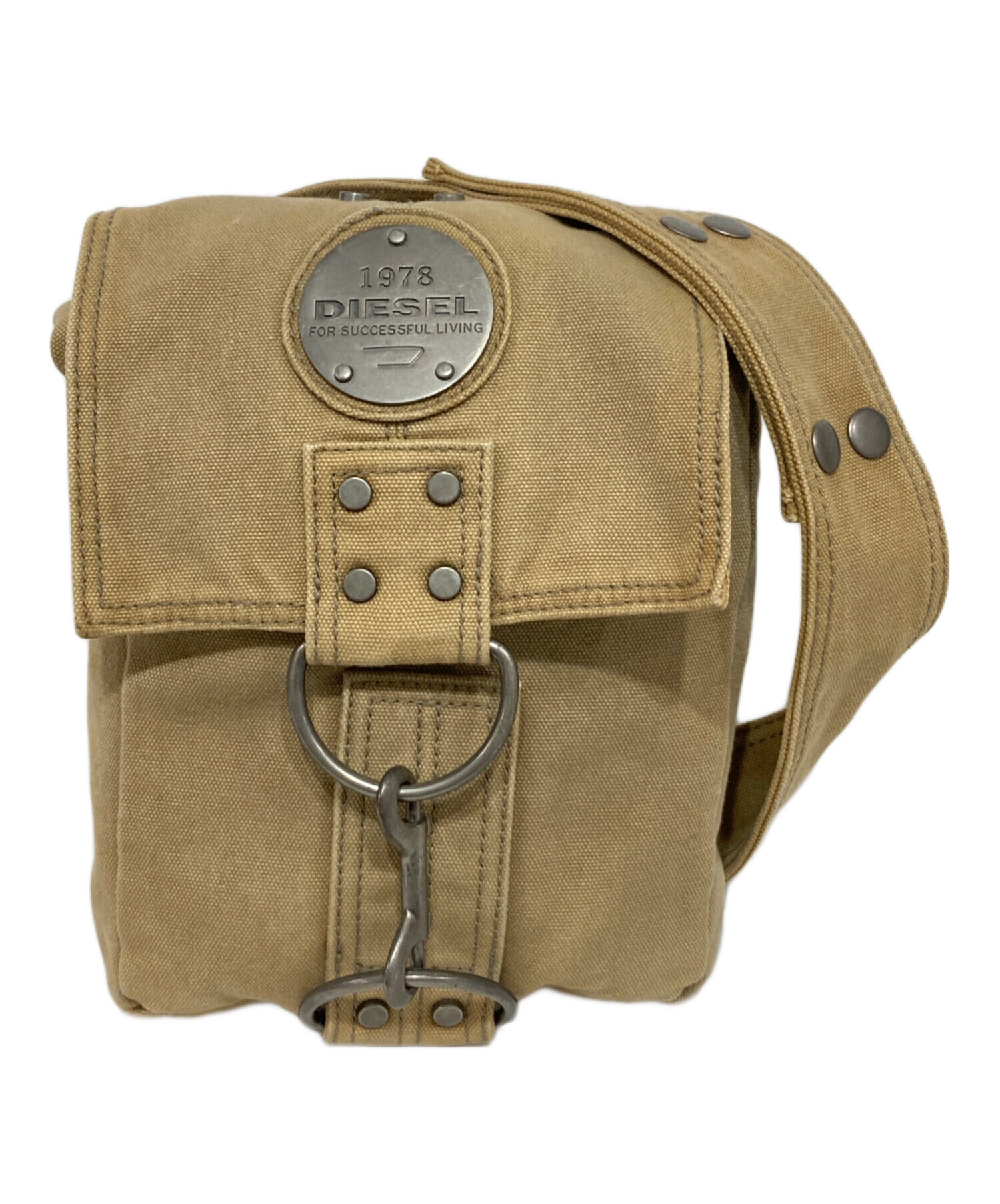 中古・古着通販】DIESEL (ディーゼル) オールドロゴメタルショルダー