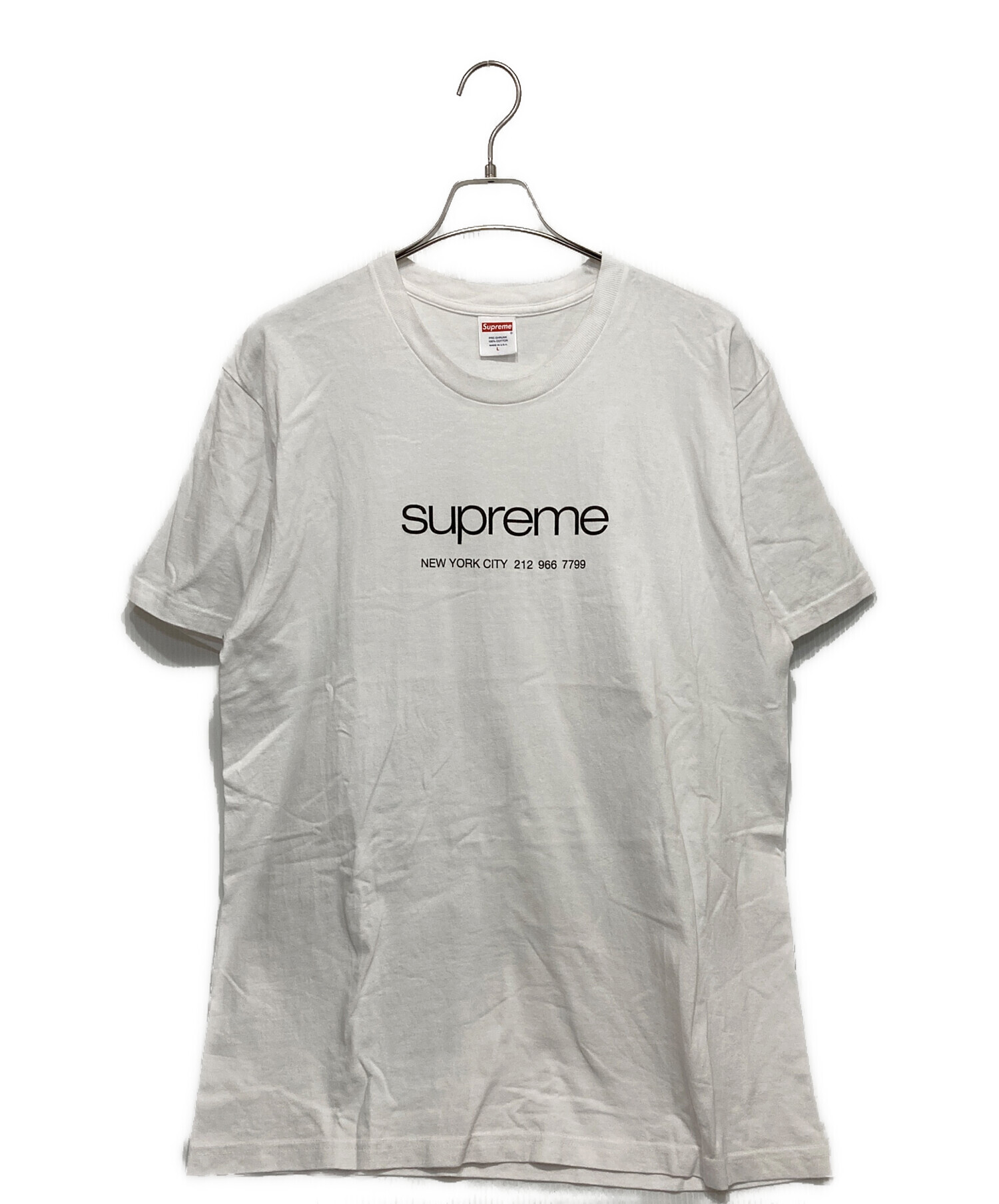 中古・古着通販】SUPREME (シュプリーム) Shop Tee NEW YORK CITY /S 