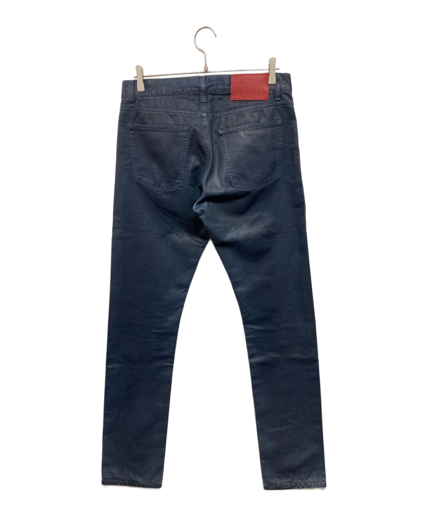 ALEXANDER MCQUEEN マットコーティングデニム 中古・古着通販】ALEXANDER McQUEEN (アレキサンダーマックイーン
