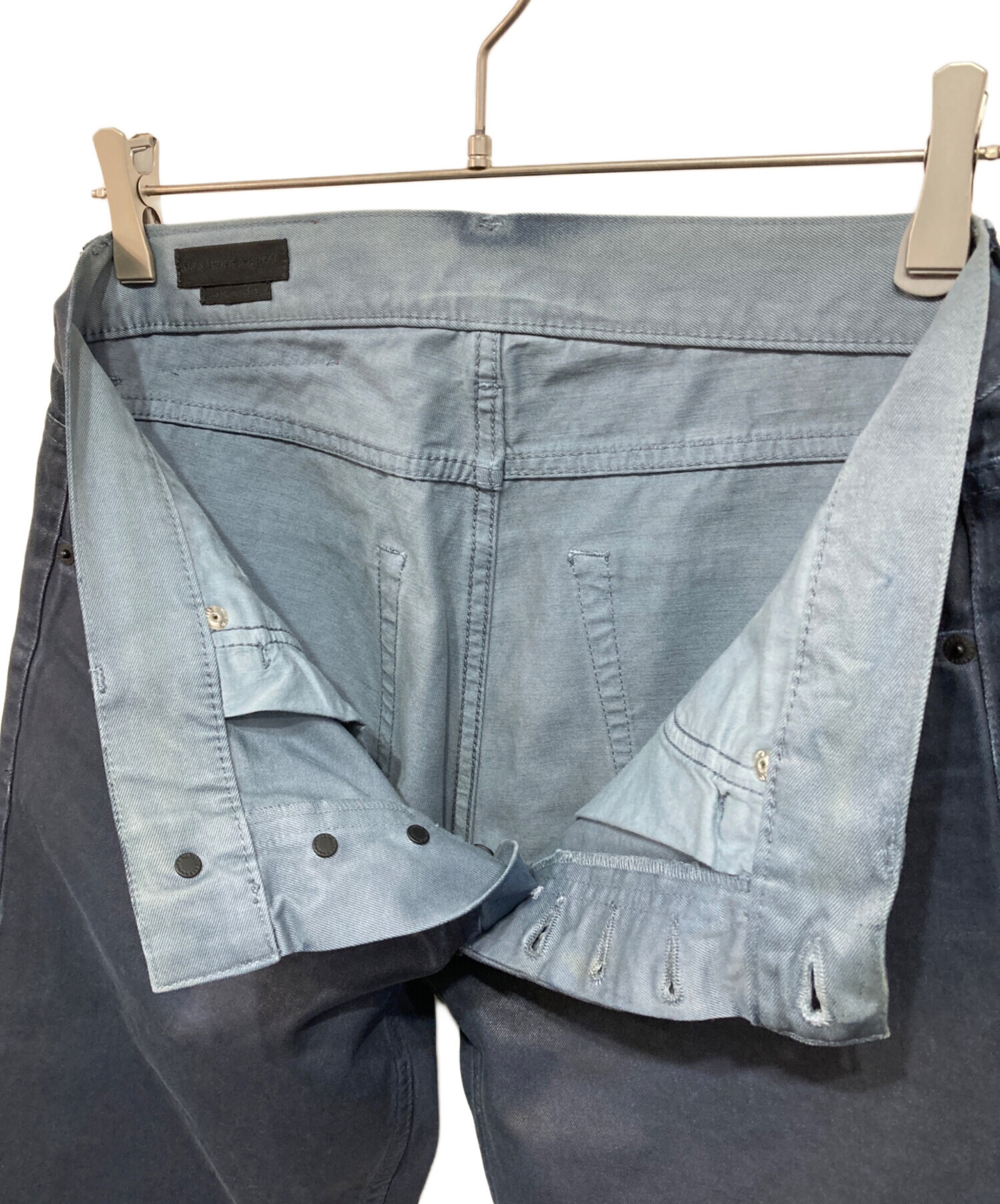 ALEXANDER MCQUEEN マットコーティングデニム 中古・古着通販】ALEXANDER McQUEEN (アレキサンダーマックイーン