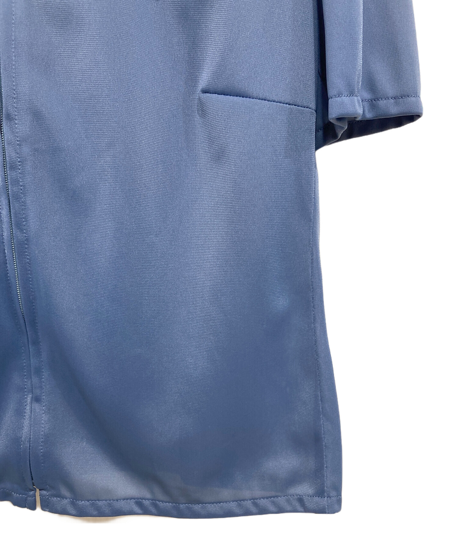 中古・古着通販】MIU MIU (ミュウミュウ) Zipped Front Cropped Shirt