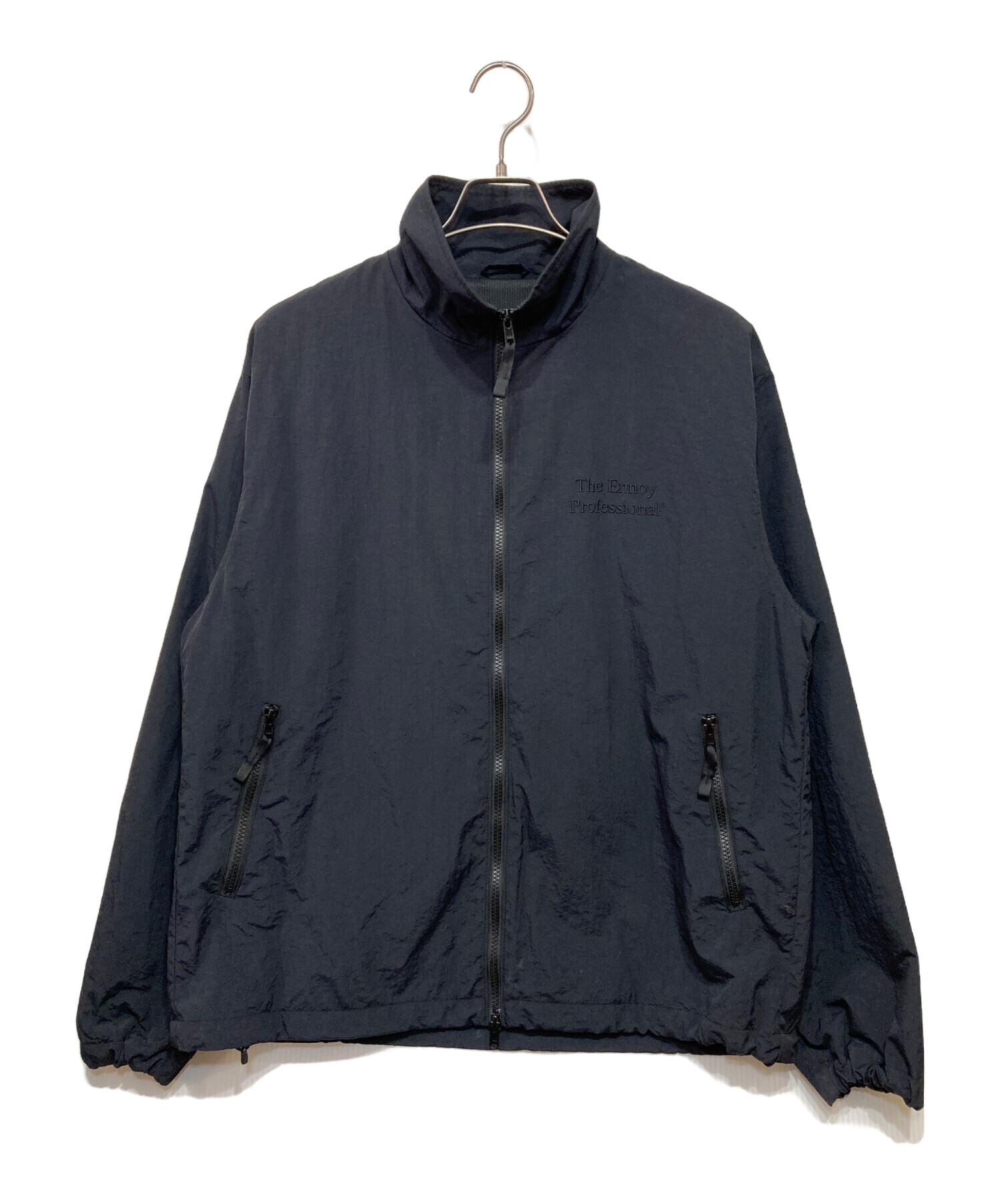 中古・古着通販】ENNOY (エンノイ) 23SS NYLON JACKET ブラック サイズ 