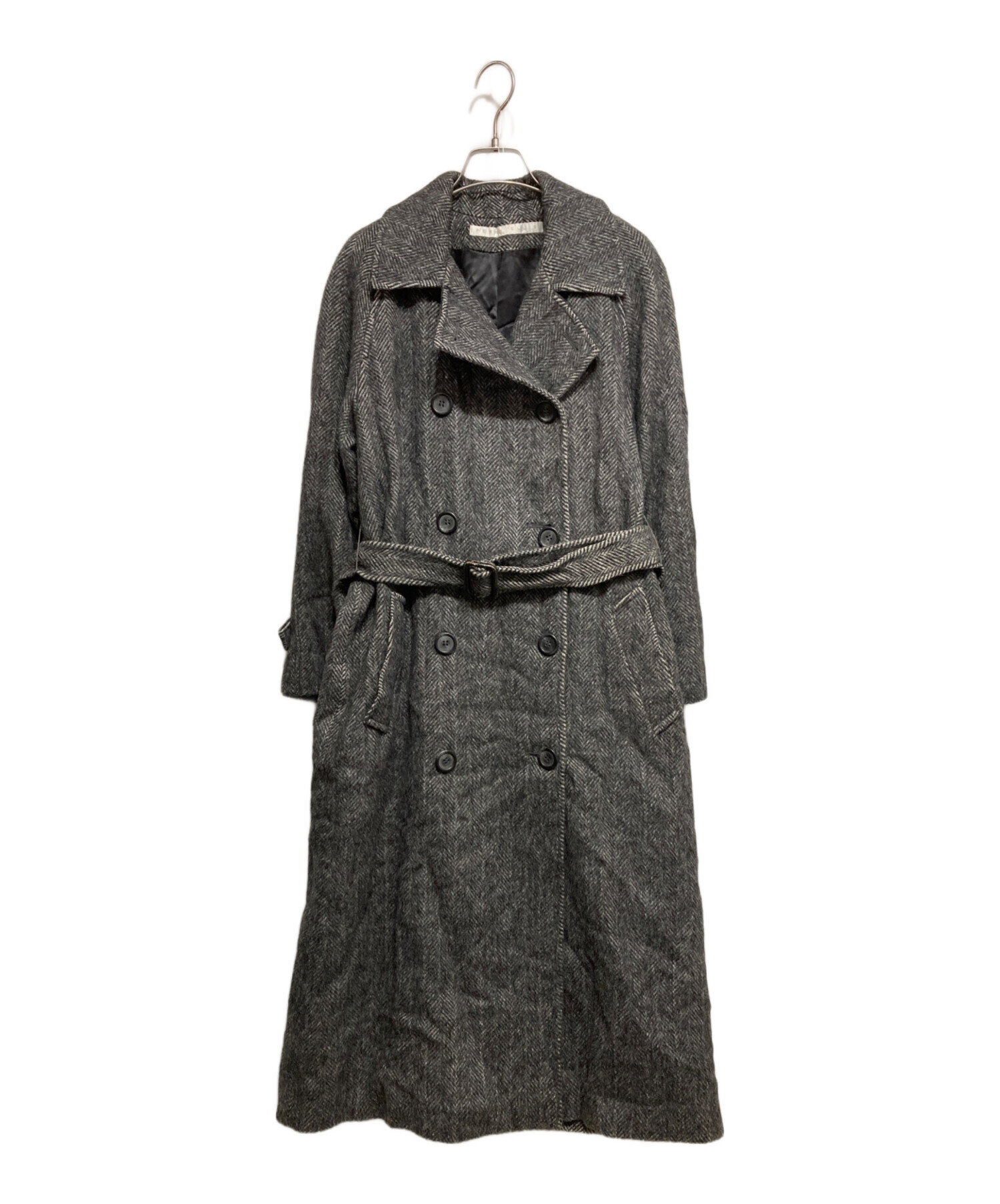 中古・古着通販】PERRY ELLIS (ペリーエリス) ロングコート グレー 