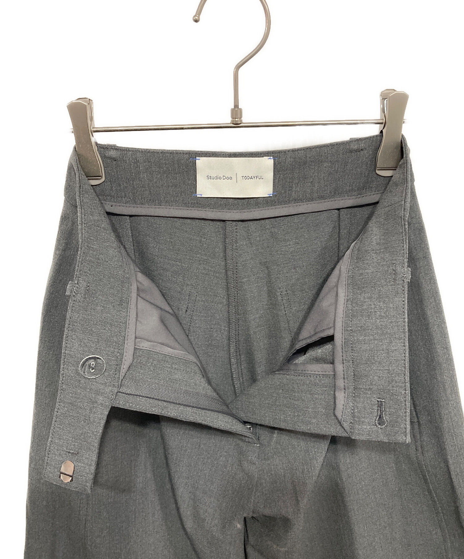 TODAYFUL× Studio DoeCocoon Wide Trousers todayful studio doe