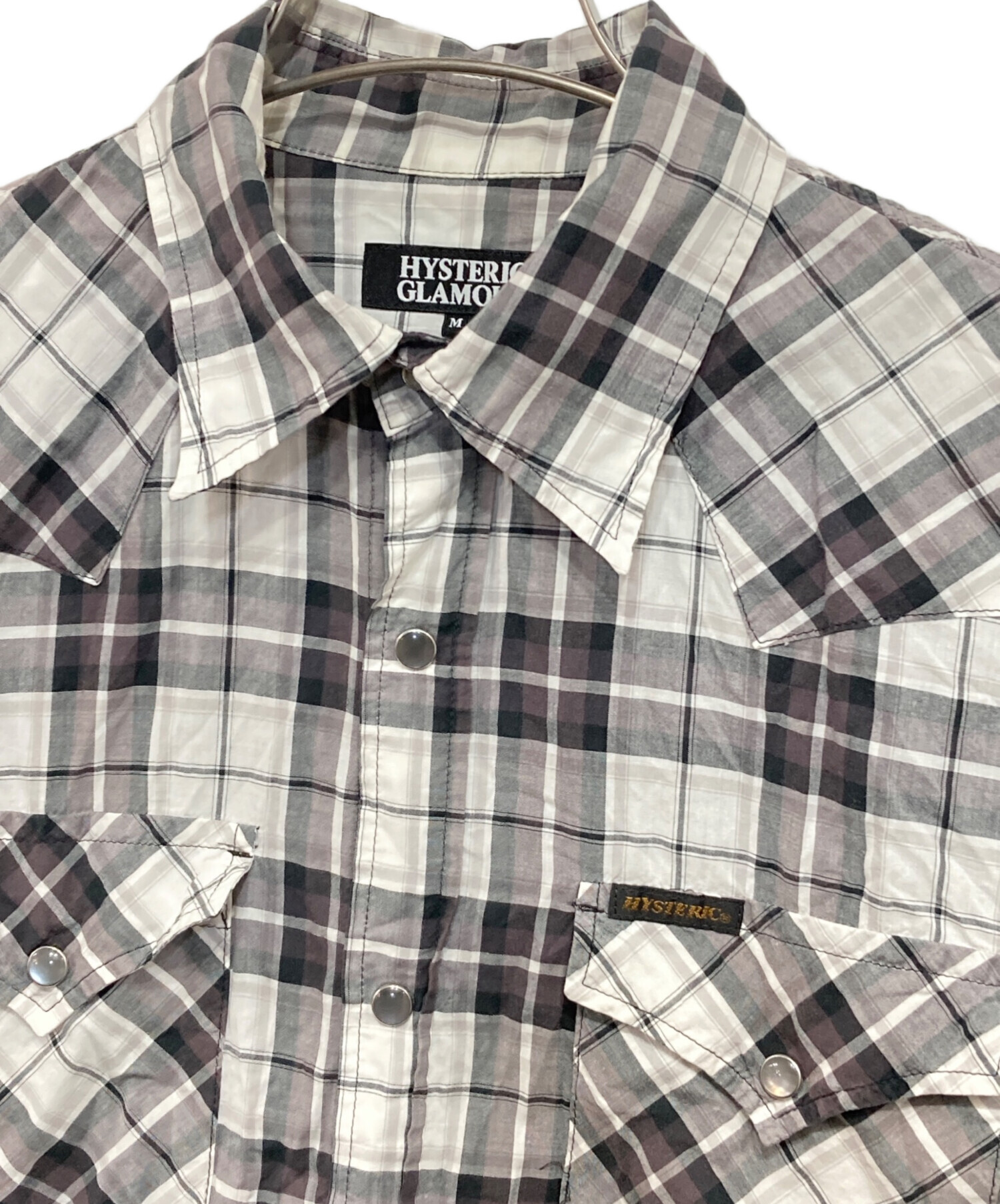 【HYSTERICGLAMOUR】90s〜 archive チェックウエスタン長袖シャツ 中古・古着通販】Hysteric Glamour (ヒステリックグラマー) チェック