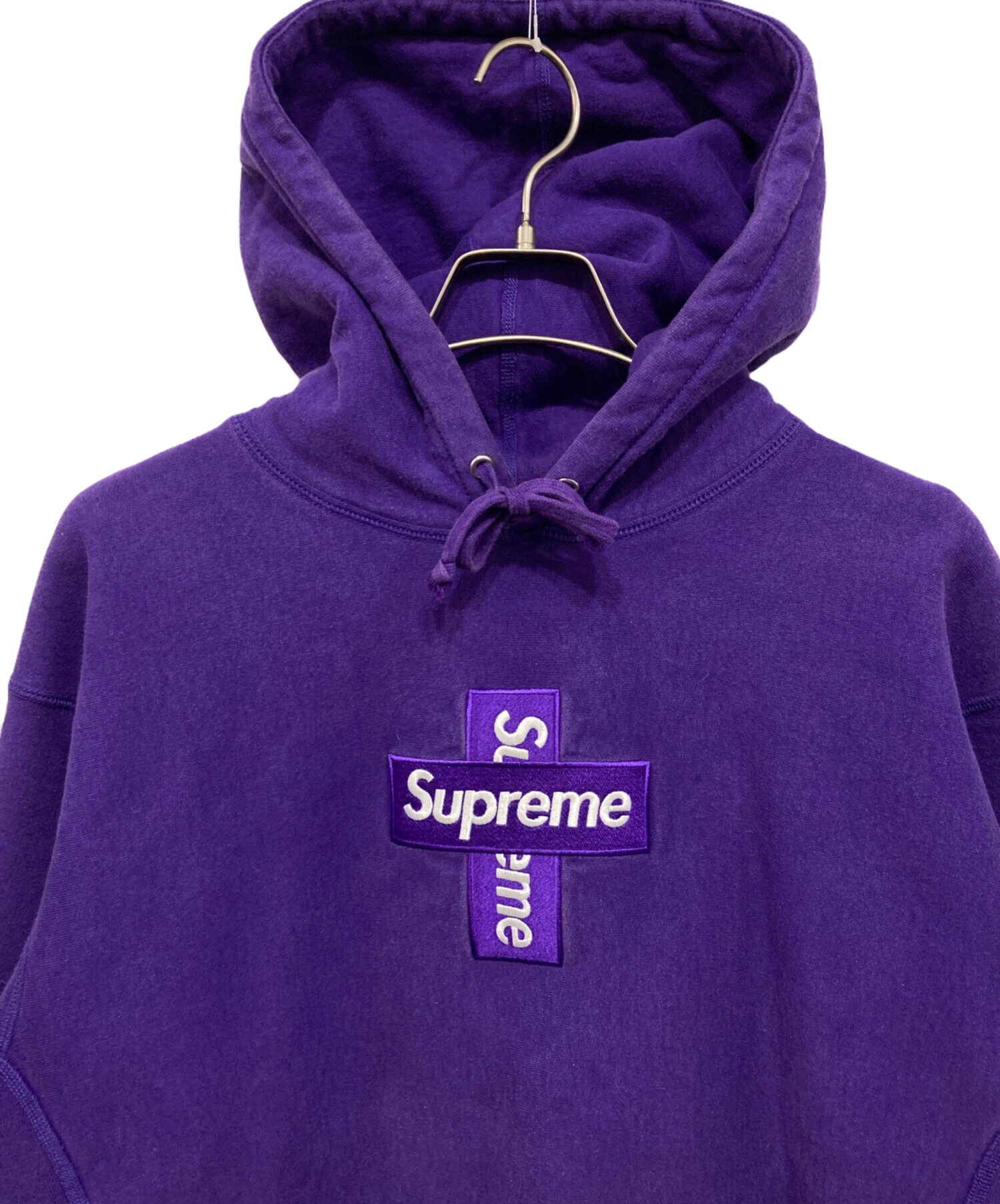 中古・古着通販】SUPREME (シュプリーム) CROSS BOX LOGO HOODED SWEAT