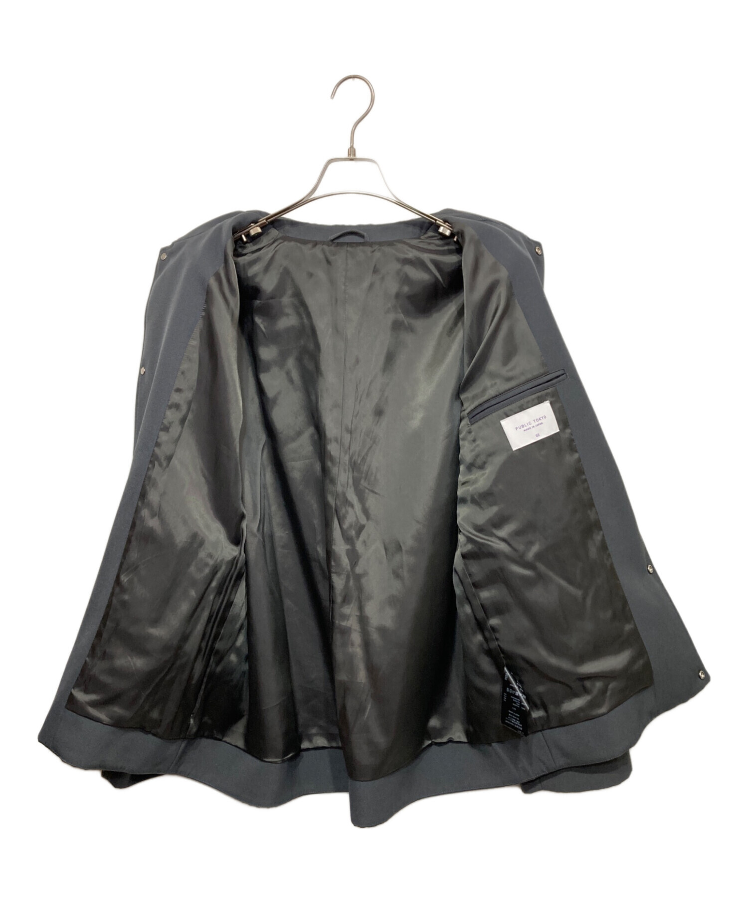 中古・古着通販】PUBLIC TOKYO (パブリックトウキョウ) 含浸ウール 