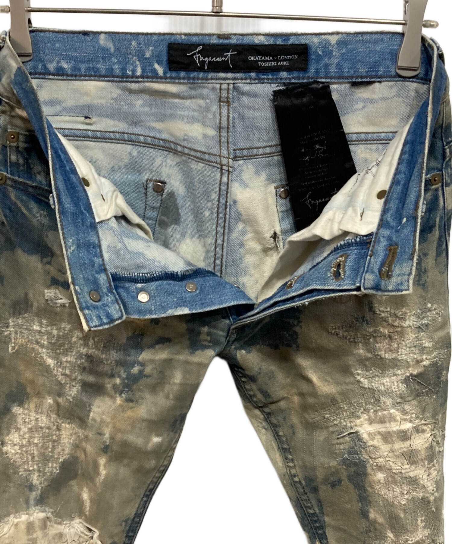 中古・古着通販】fagassent (ファガッセン) デニムパンツ インディゴ 