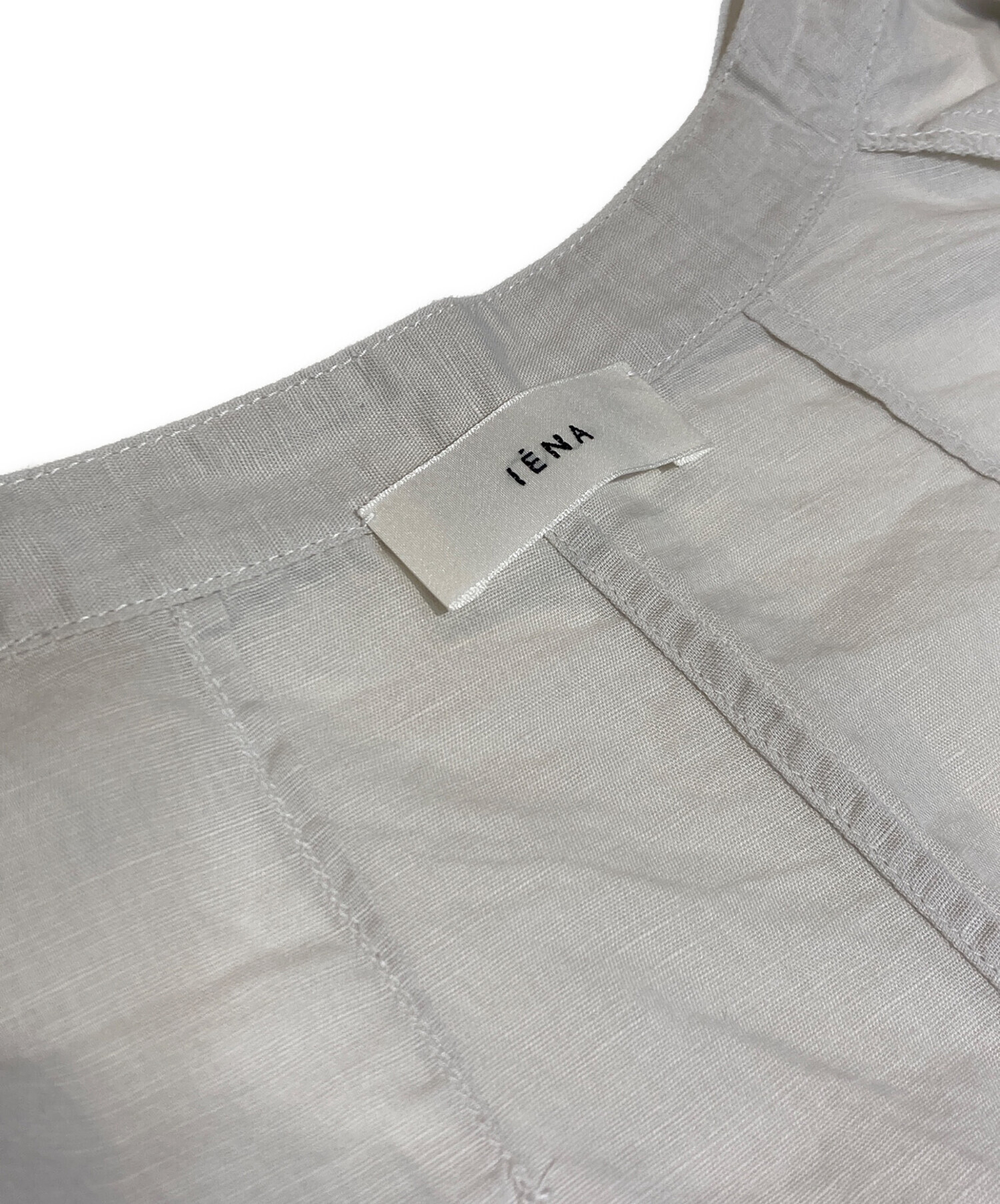 中古・古着通販】IENA (イエナ) ヘンプ ノースリーブシャツ ベージュ 