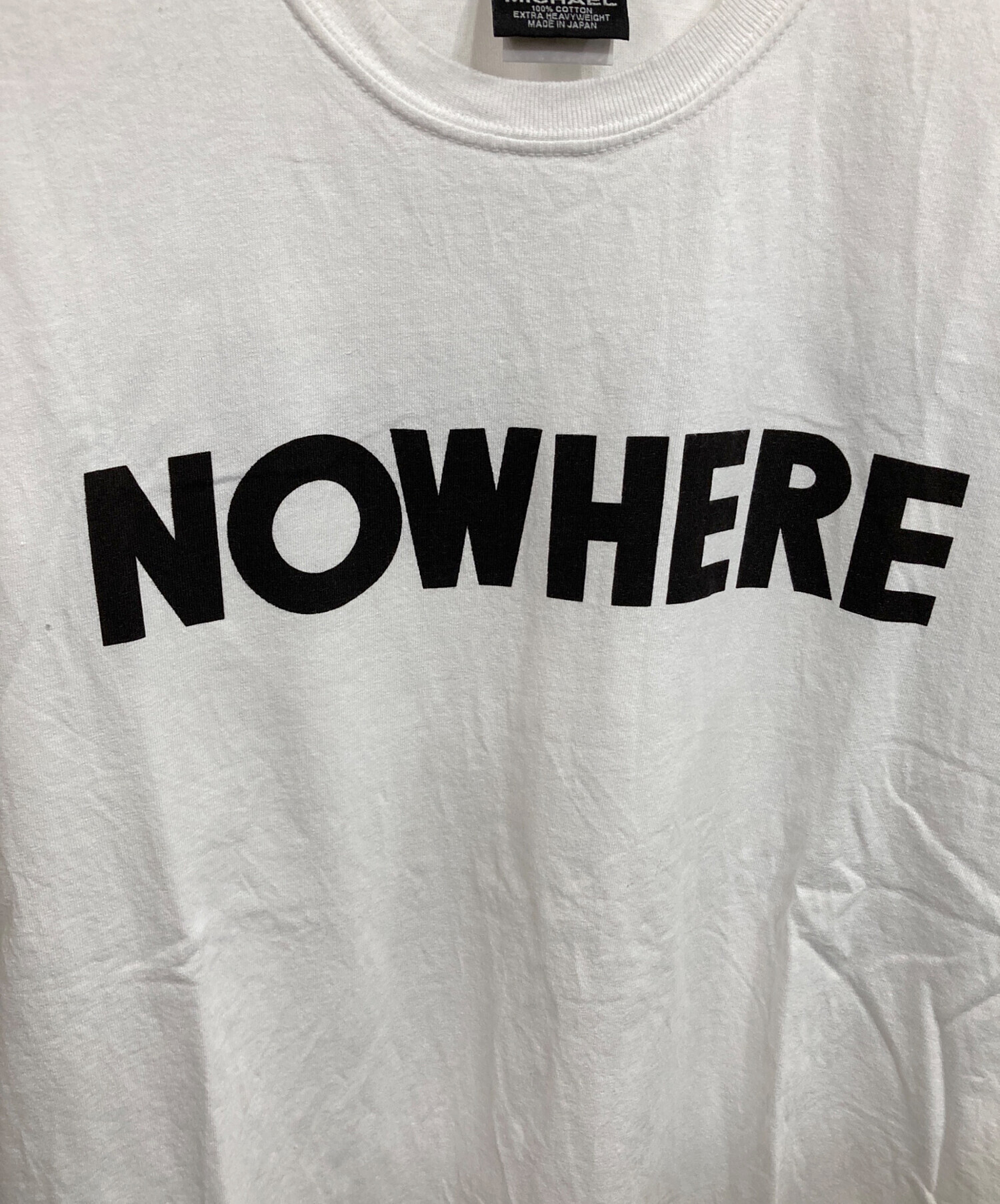 Nowhere ノーウェア 4周年記念Tシャツ 極少数販売 藤原ヒロシ デザイン 