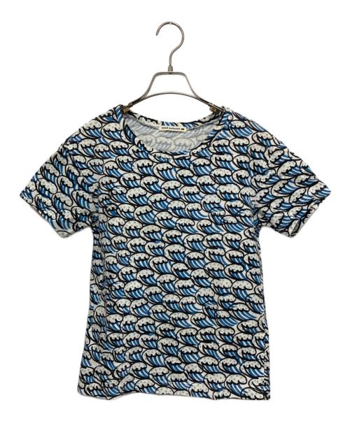 ミナペルホネン　半袖Tシャツ　未使用品 中古・古着通販】mina perhonen (ミナ ペルホネン) namiプリントT