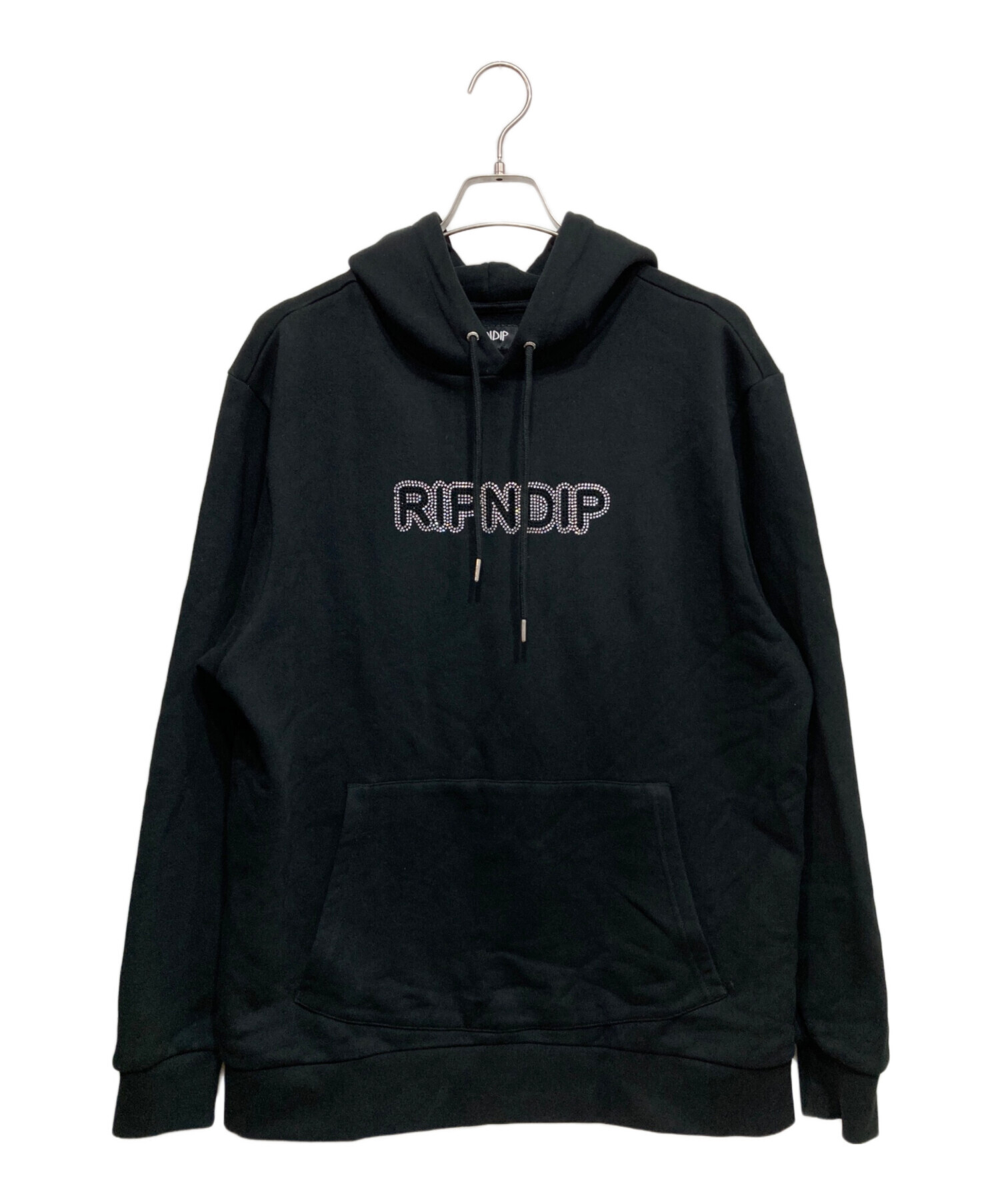 中古・古着通販】RIPNDIP (リップンディップ) ロゴパーカー ブラック 