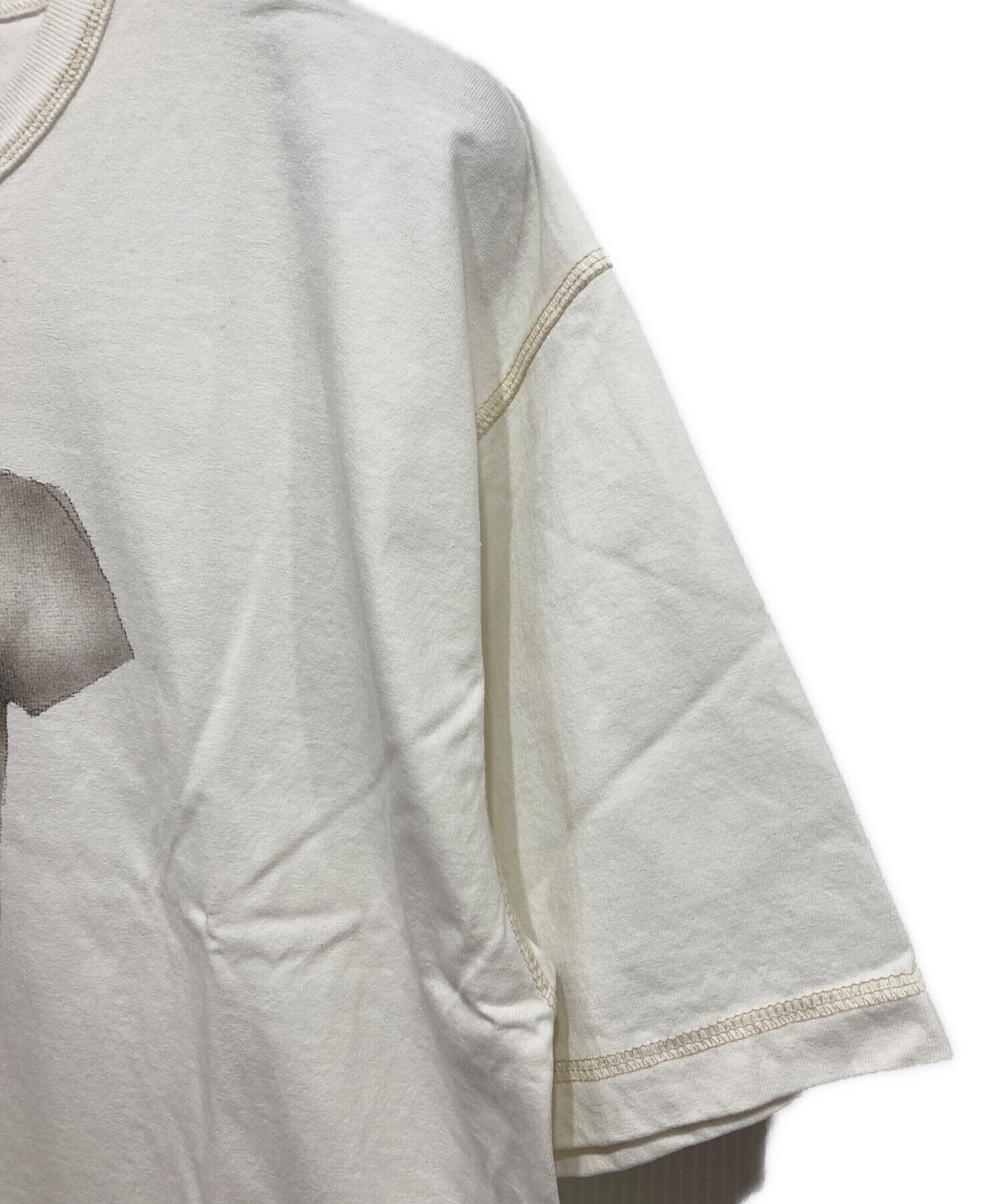 中古・古着通販】DIESEL (ディーゼル) プリントTシャツ ホワイト