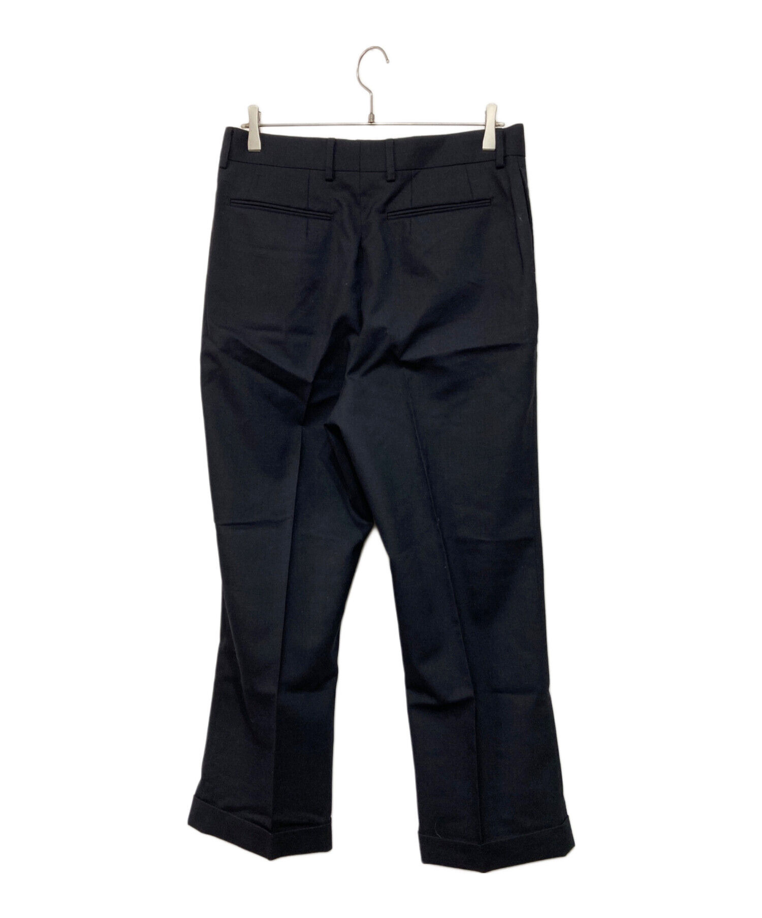 中古・古着通販】NEAT (ニート) ウール タックパンツ ネイビー サイズ