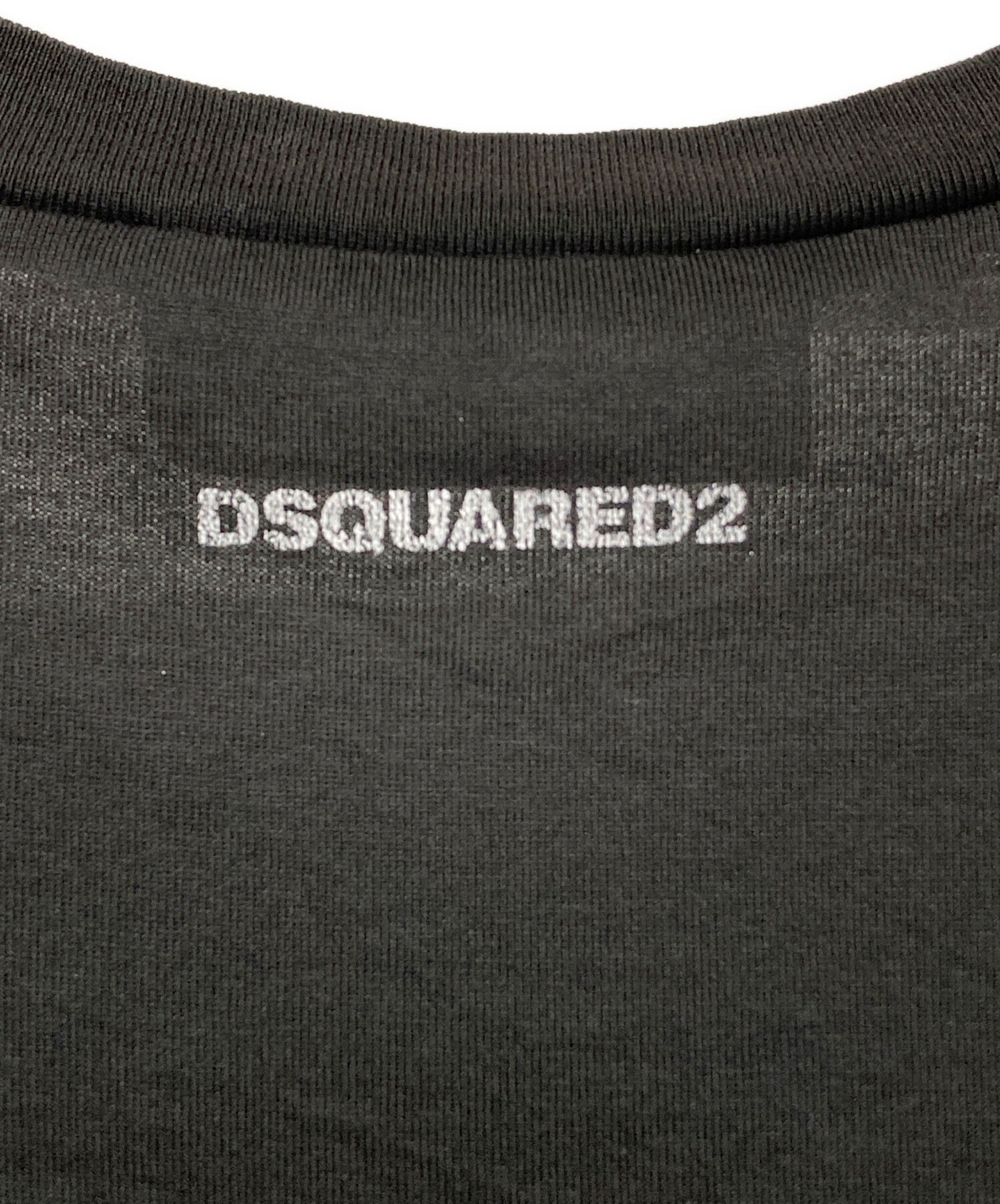 中古・古着通販】DSQUARED2 (ディースクエアード) プリントTシャツ 
