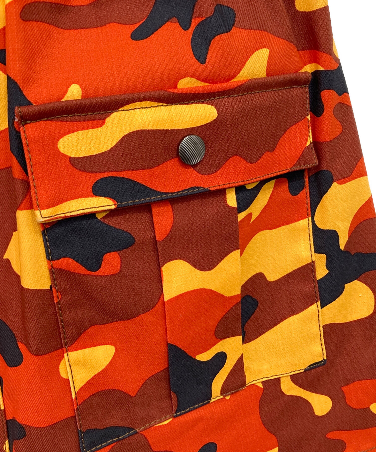 中古・古着通販】MIU MIU (ミュウミュウ) ミリタリーカーゴスカート