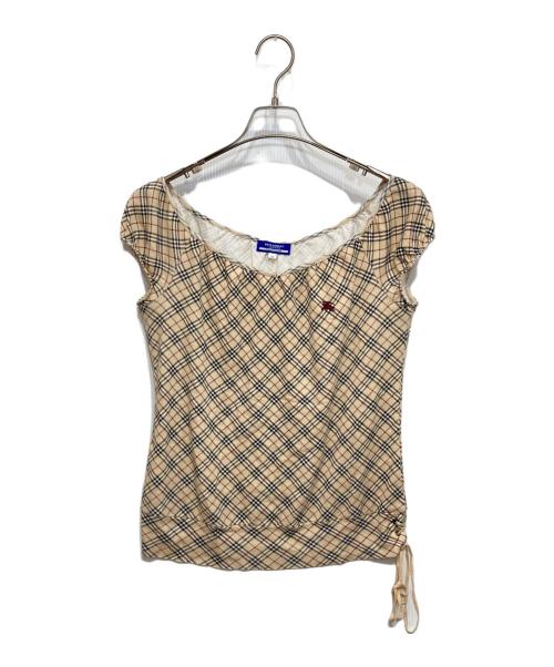 BURBERRY BLUE LABEL ノースリーブ　ホルダーネック 中古・古着通販】BURBERRY BLUE LABEL (バーバリーロンドンブルー