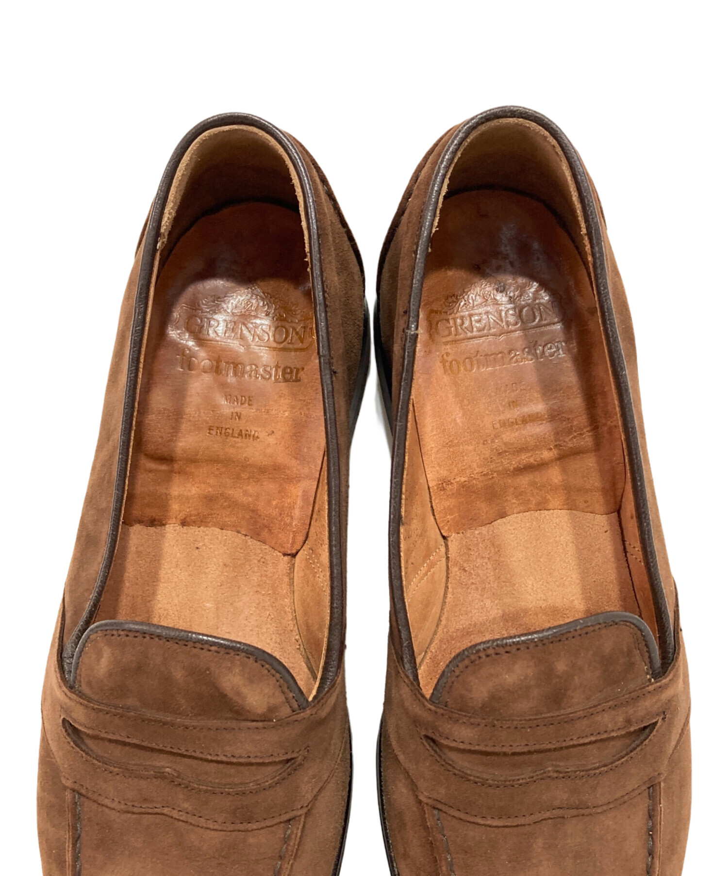 中古・古着通販】GRENSON (グレンソン) スウェードローファー ブラウン