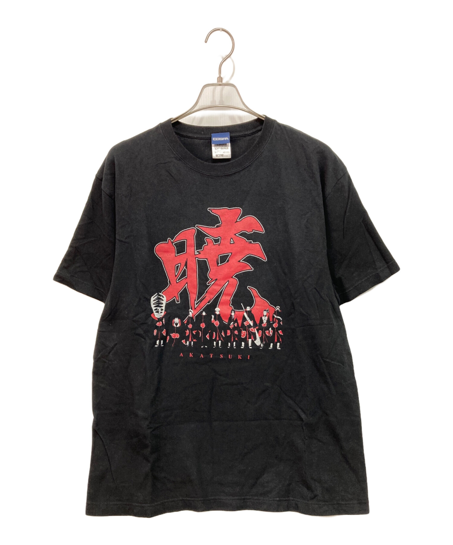 中古・古着通販】COSPA (コスパ) NARUTO暁Tシャツ ブラック サイズ:XL