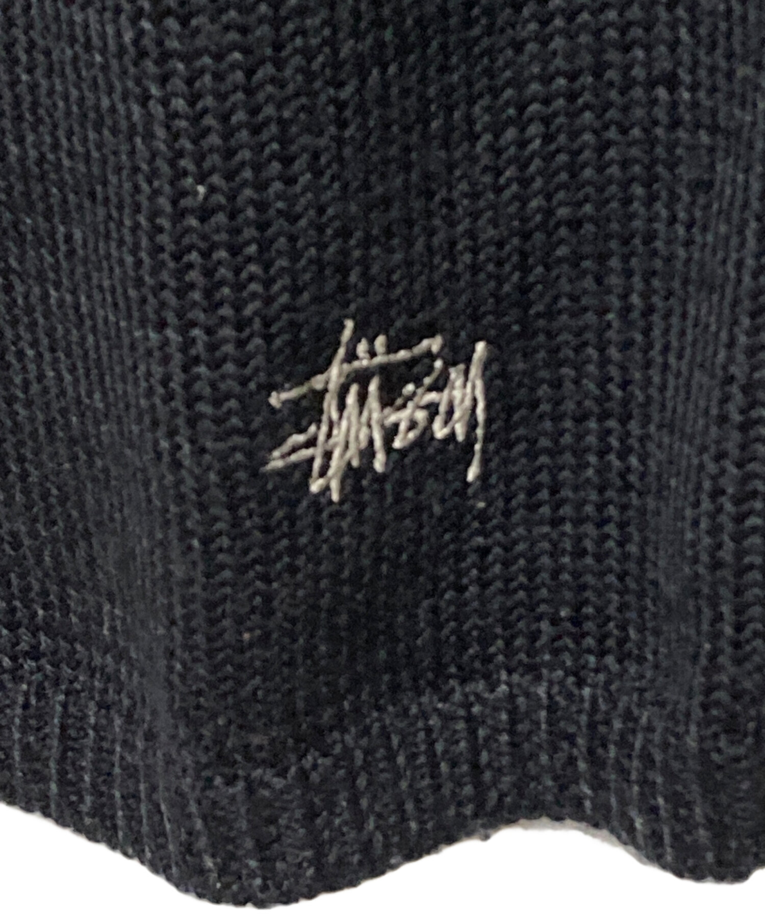 中古・古着通販】stussy (ステューシー) ラグランニット グレー 