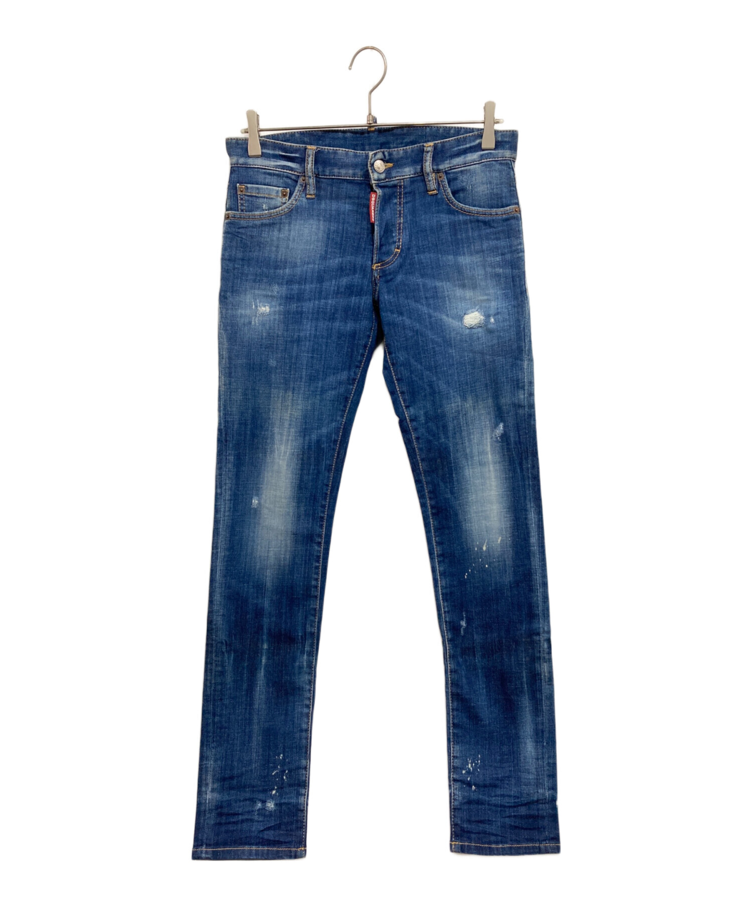 DSQUARED2 ダメージデニム Skinny　フローラルRepair DSQUARED2 ダメージデニム Skinny フローラルRepair DSQUARED2