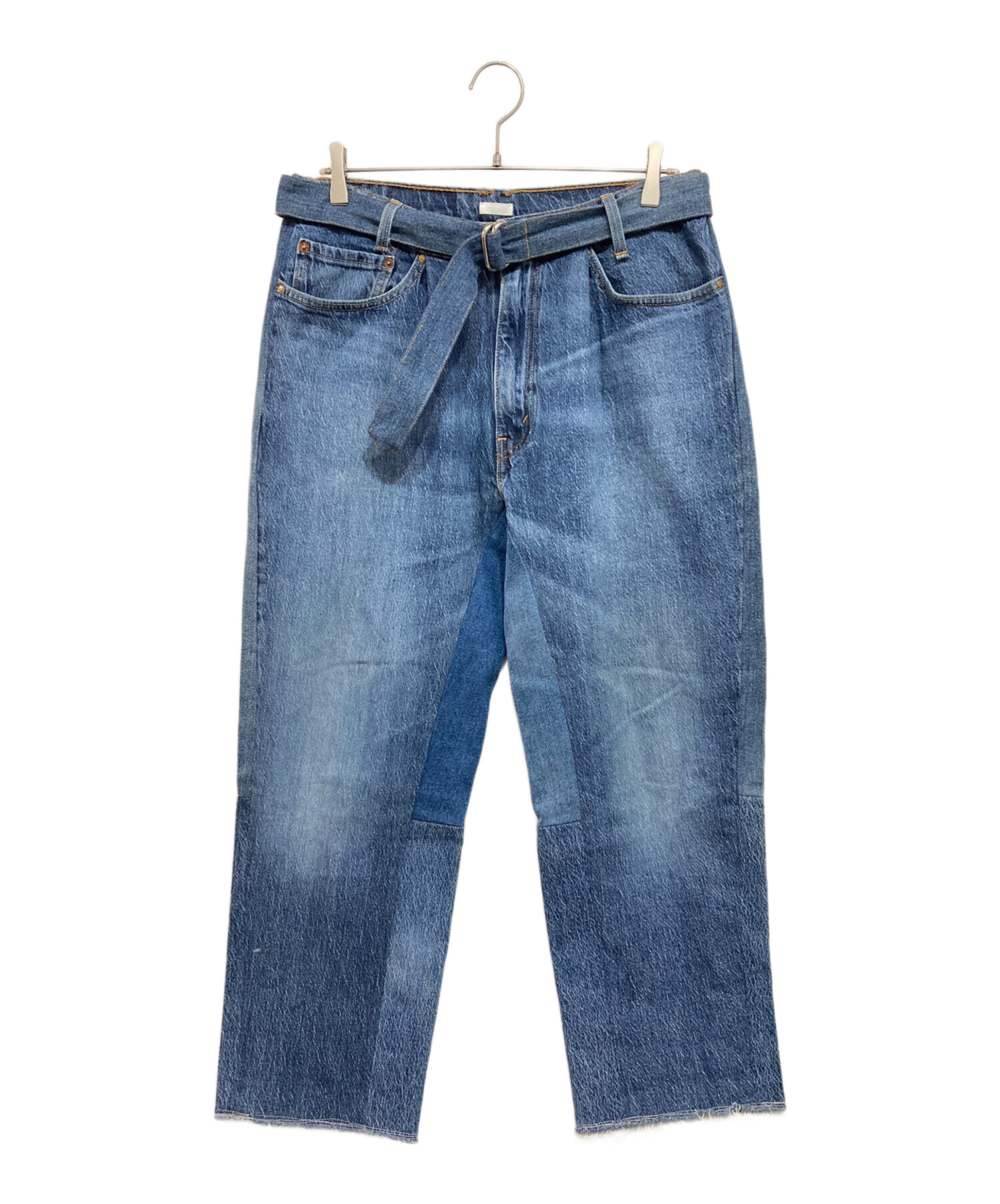 中古・古着通販】SEEALL (シーオール) 解体デニムパンツ インディゴ 
