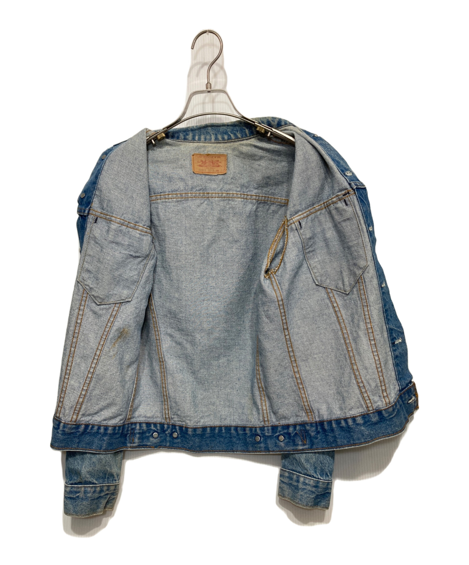 中古・古着通販】LEVI'S (リーバイス) デニムジャケット インディゴ