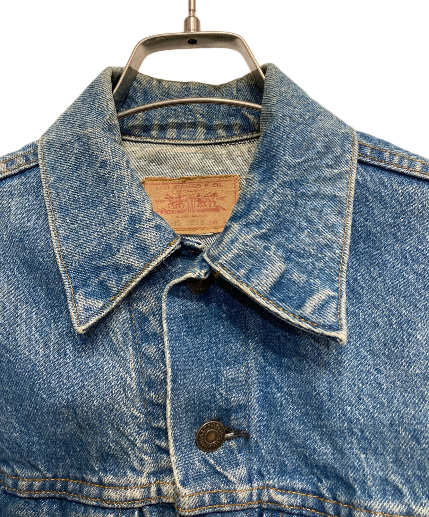 中古・古着通販】LEVI'S (リーバイス) デニムジャケット インディゴ